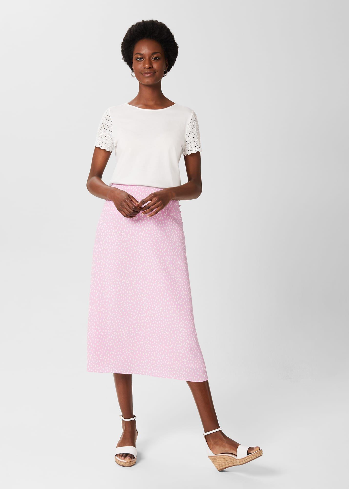 Gabrielle Printed Midi Skirt