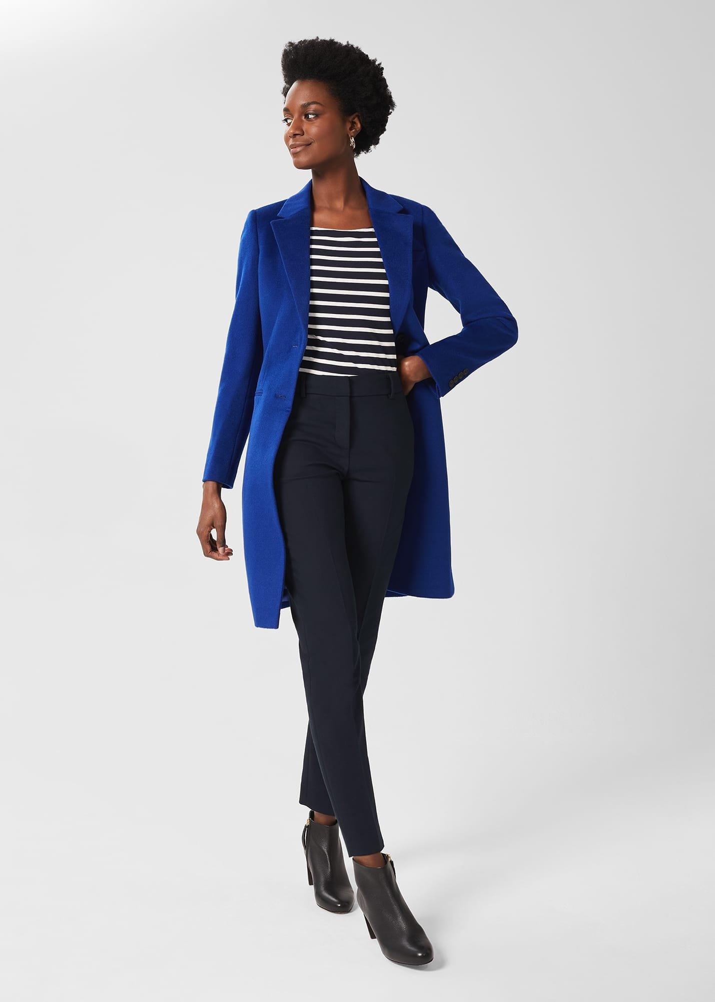 Quin Tapered Trousers, Navy, hi-res