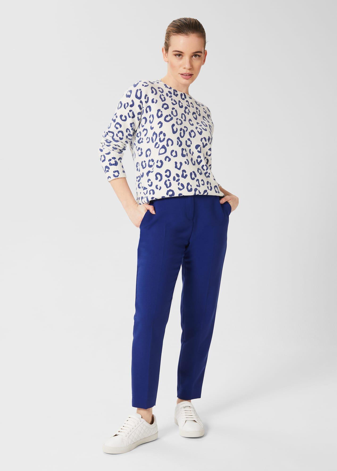 Petite Suki Slim Trousers, Cobalt Blue, hi-res