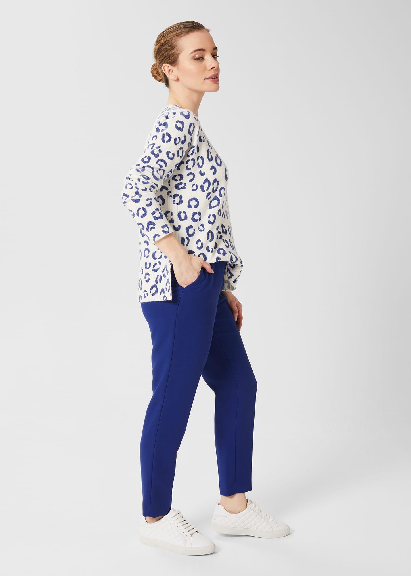 Petite Suki Slim Trousers, Cobalt Blue, hi-res