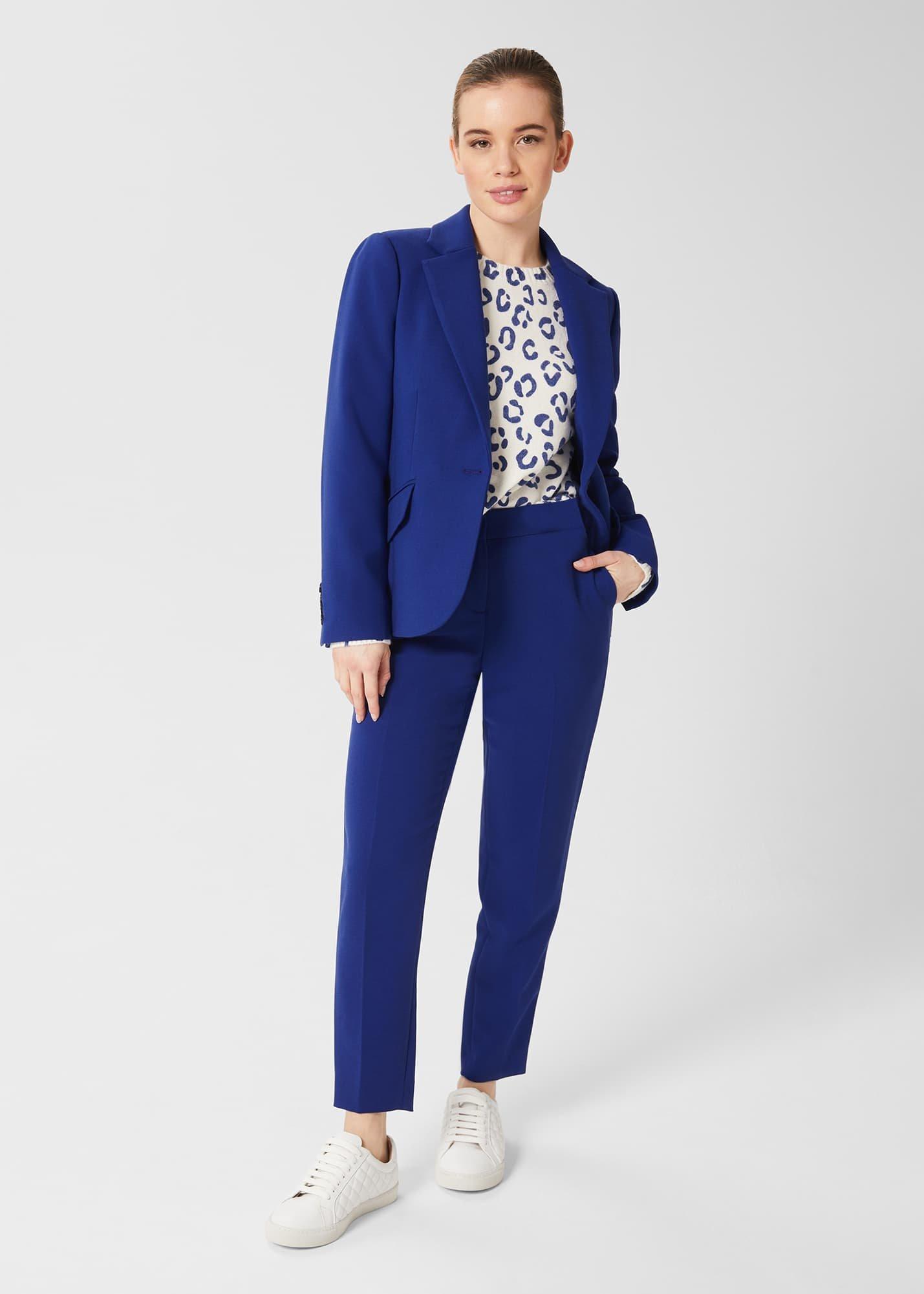 Petite Suki Slim Trousers, Cobalt Blue, hi-res