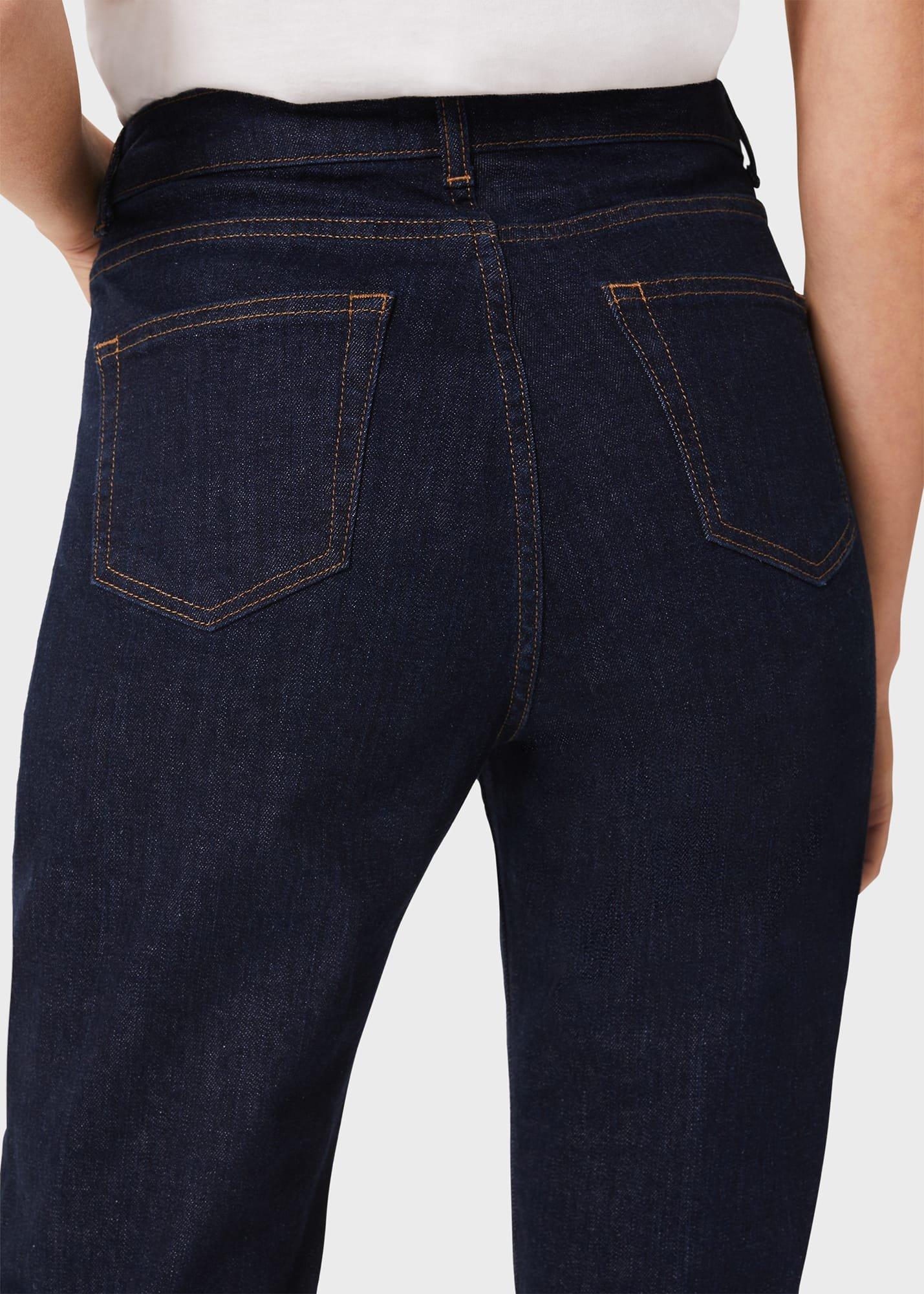Kat Straight Leg Jeans, Indigo, hi-res