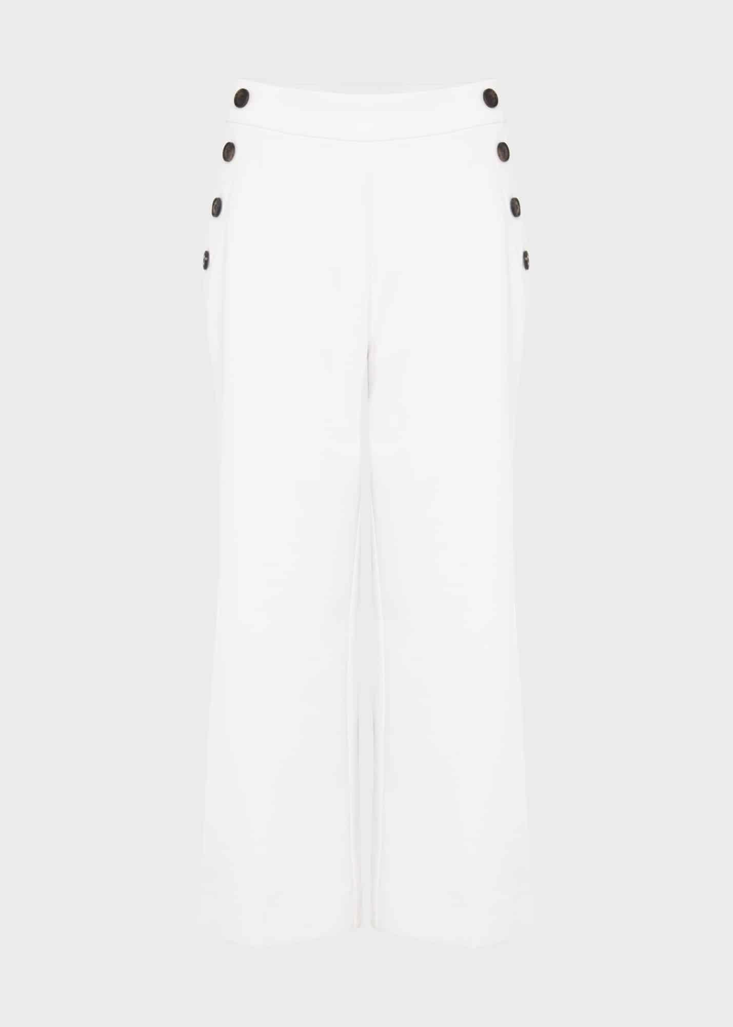 Simone Crop Trouser, White, hi-res