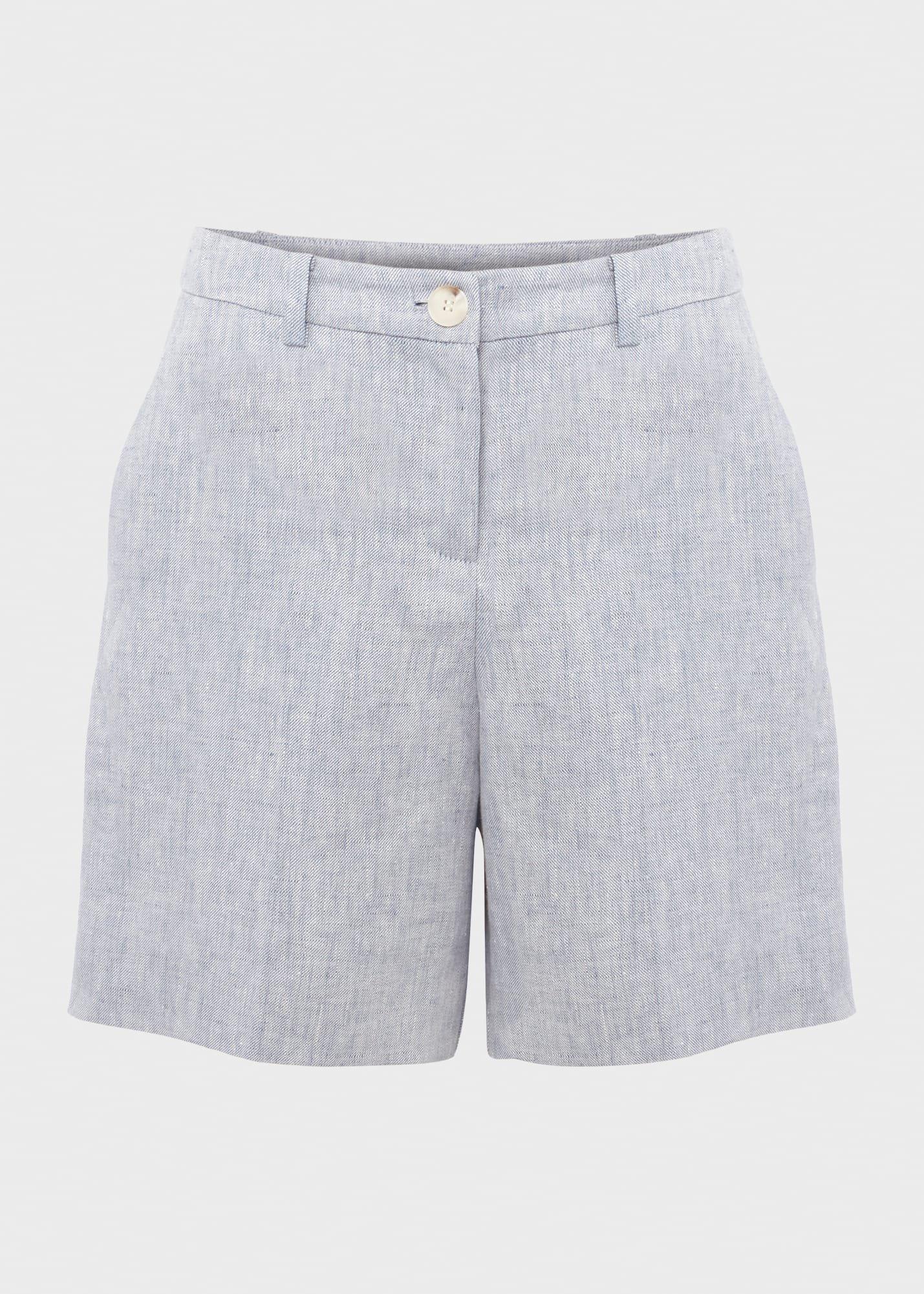 Maeve Linen Short, Pale Blue, hi-res