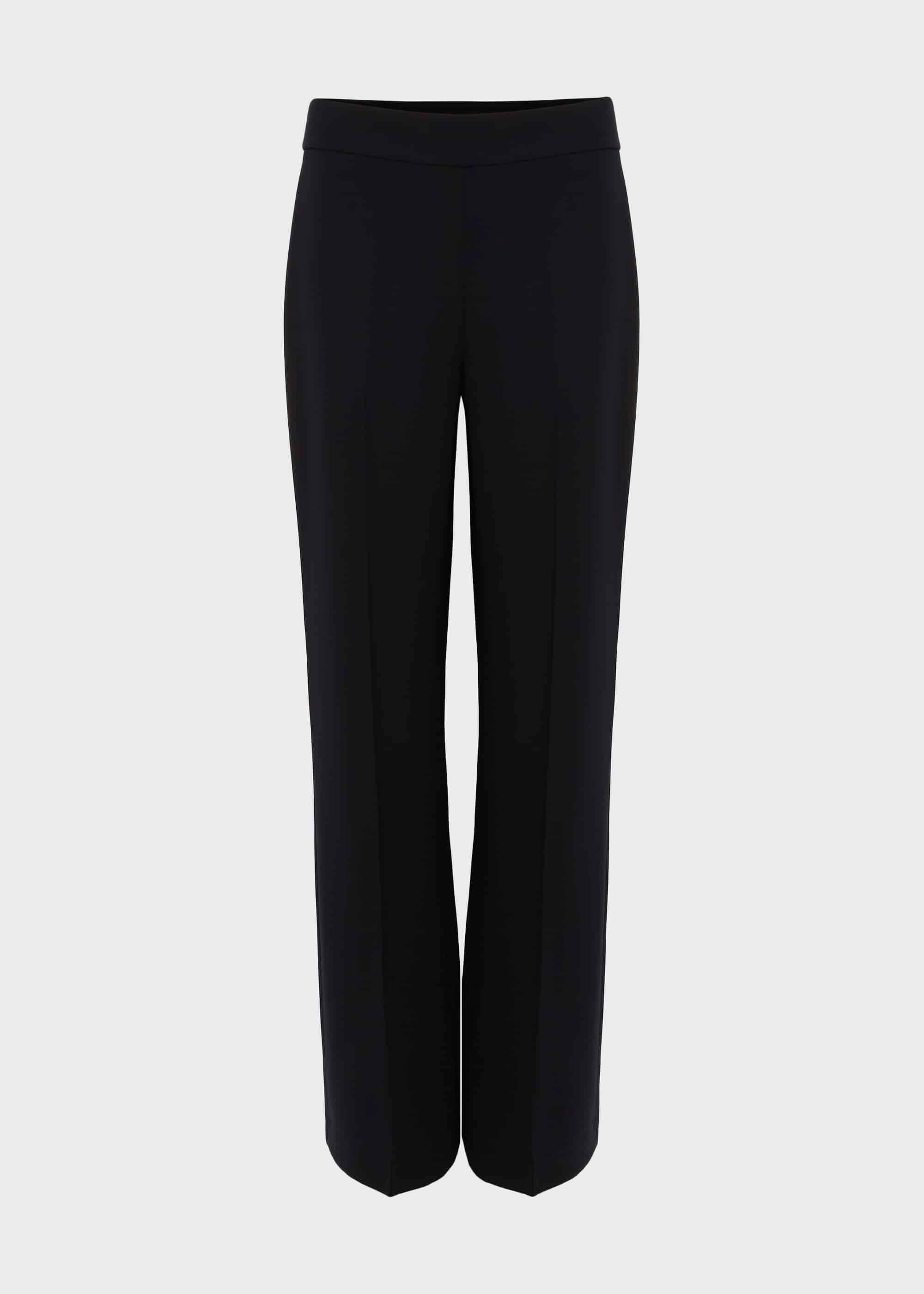 Abigail Wide Pants, Navy, hi-res