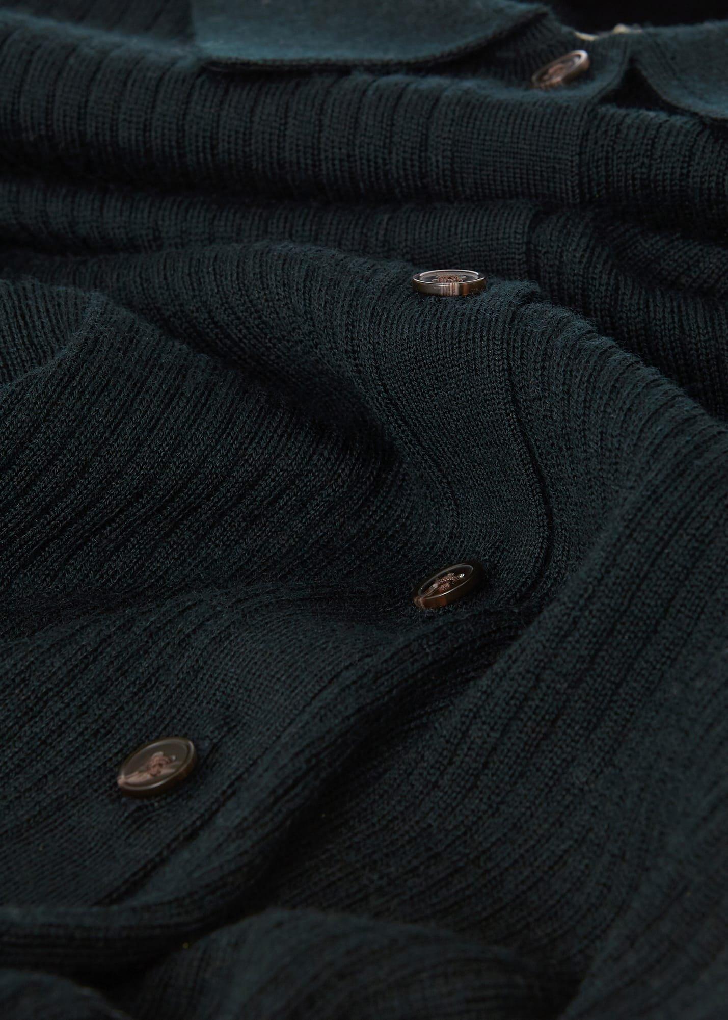 Vera Merino Wool Shirt, Pine Green, hi-res