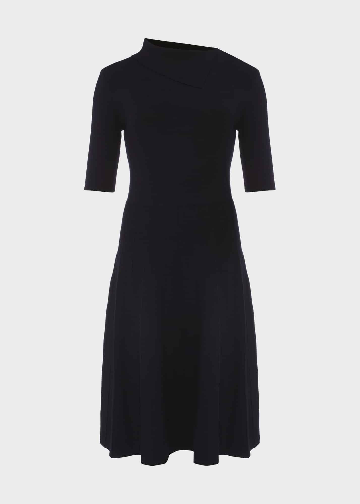 Bexley Knitted Dress, Navy, hi-res