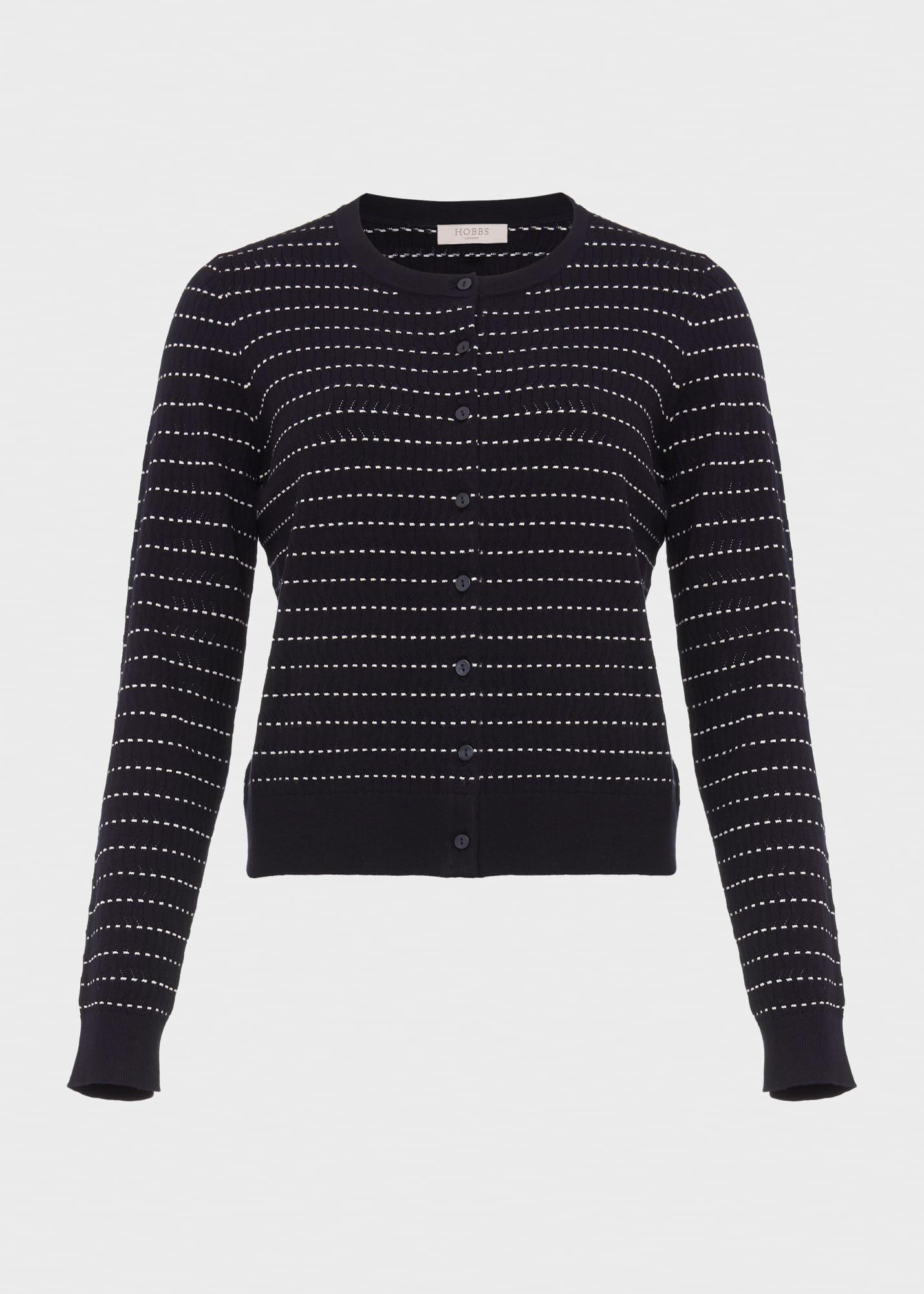 Robin Cardigan, Navy Ivory, hi-res