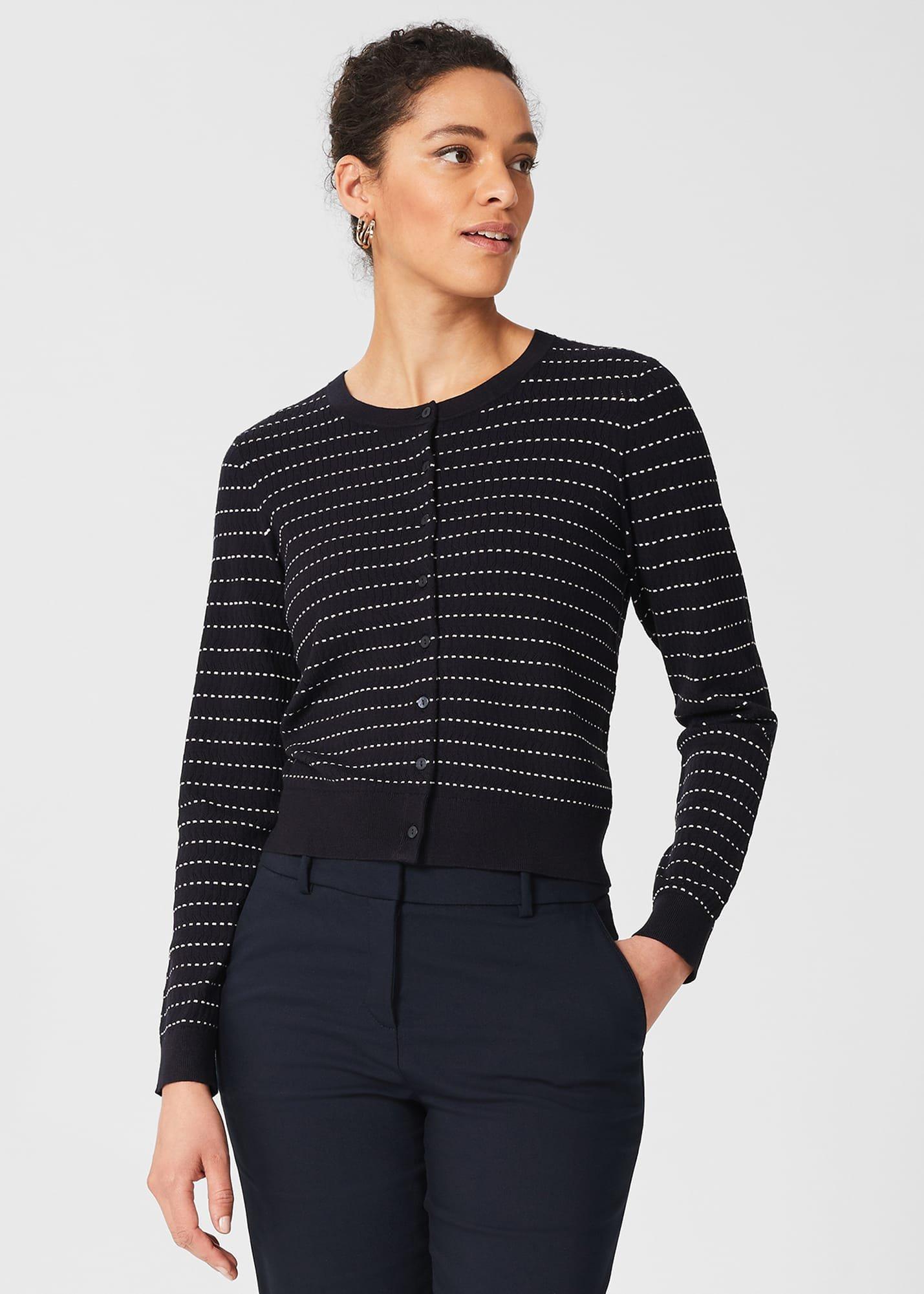 Robin Cardigan, Navy Ivory, hi-res