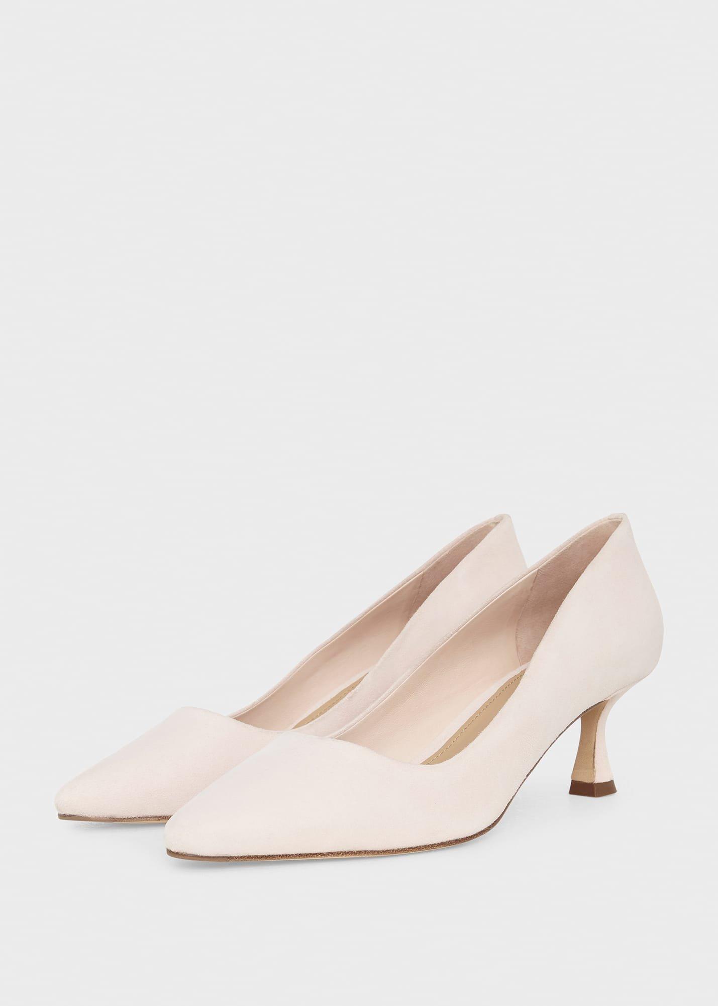Esther Court Shoes, Pale Pink, hi-res