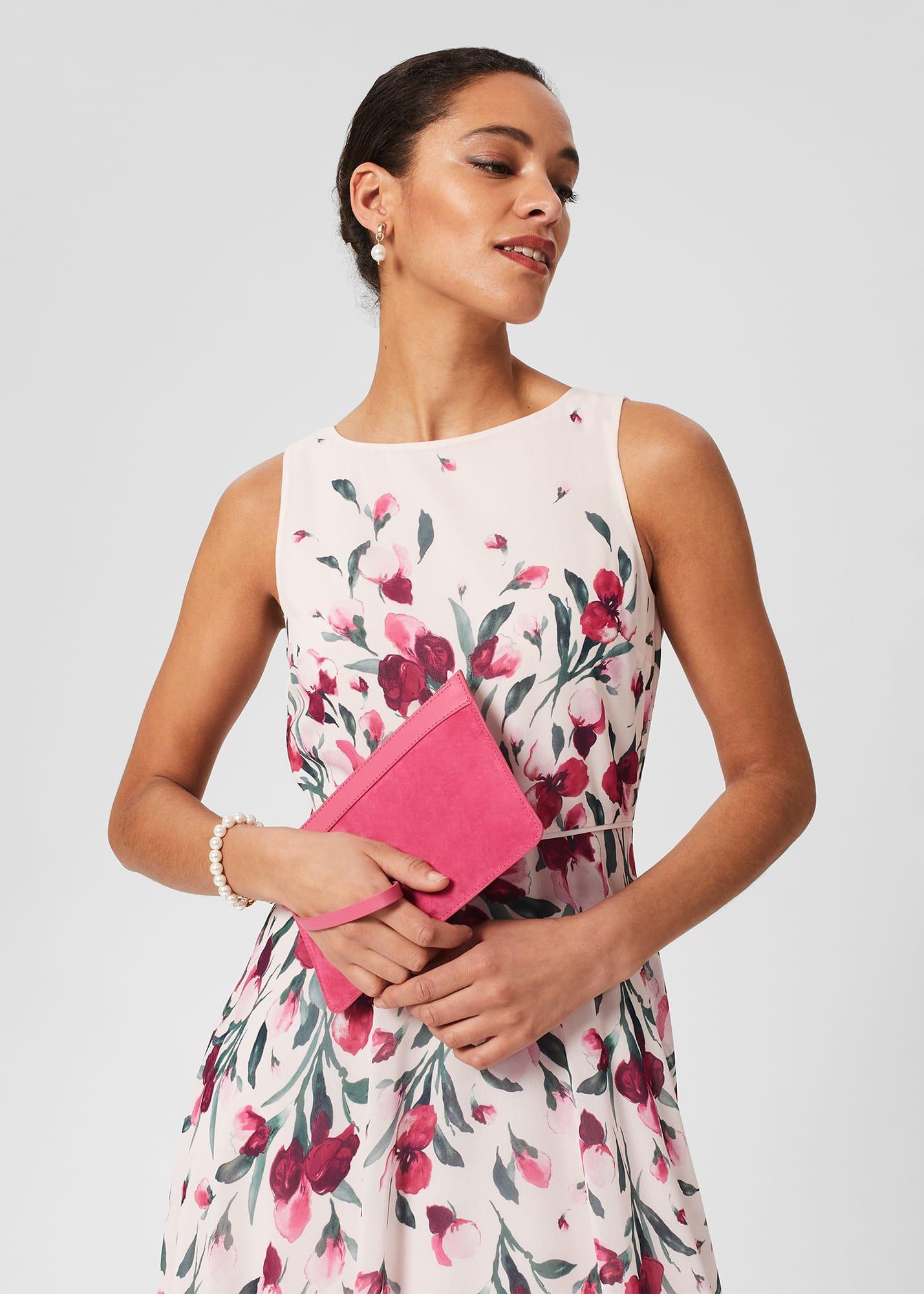 Lundy Wristlet, Bright Pink, hi-res