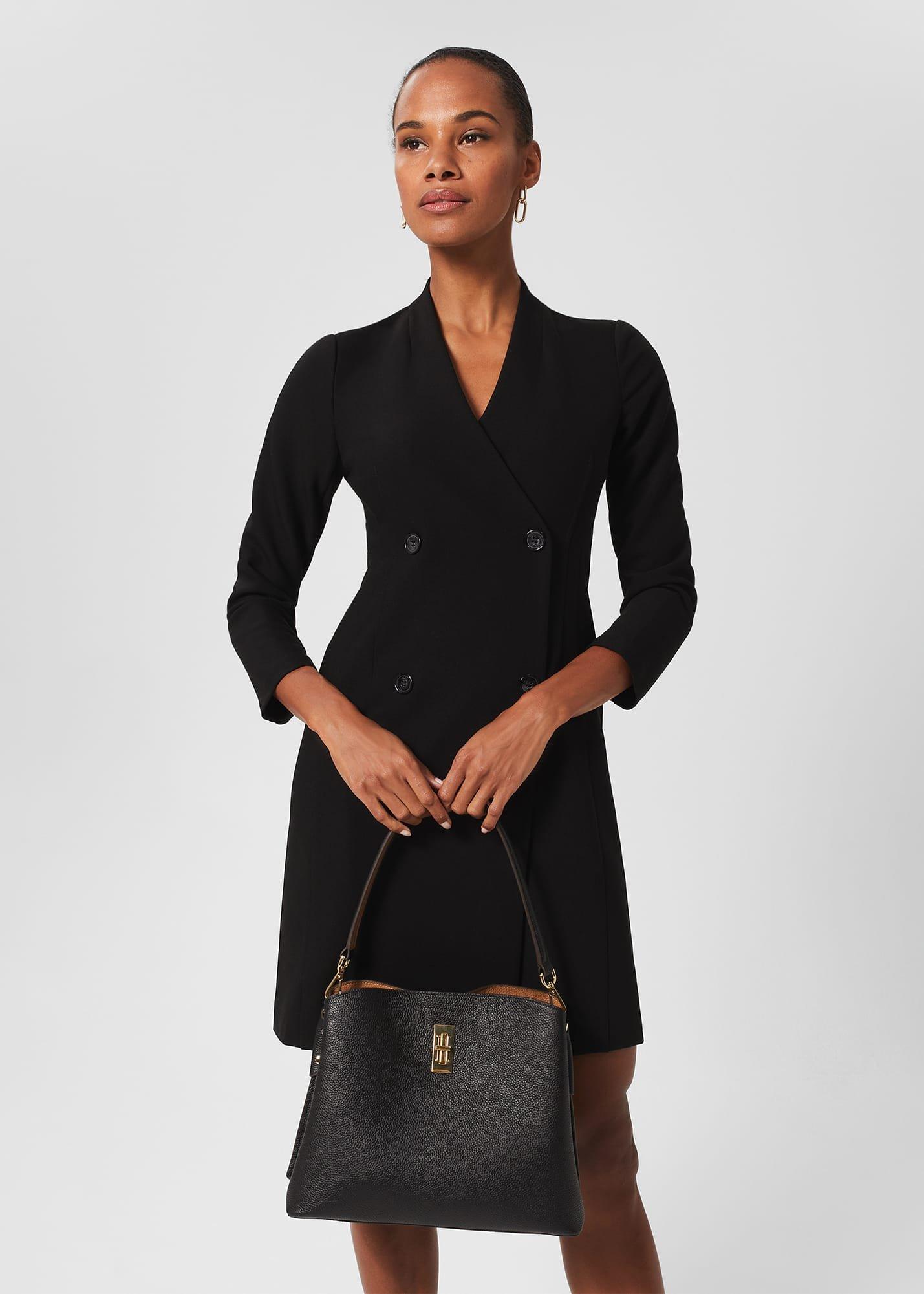 Elberry Shoulder Bag, Black, hi-res