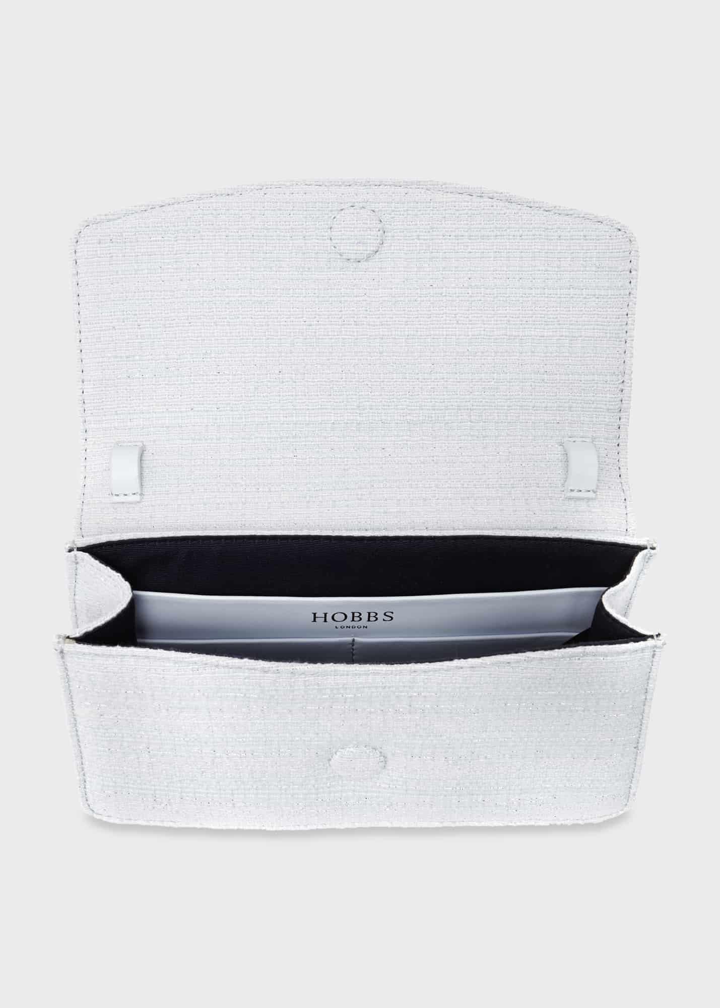 Kensington Clutch, Ice Blue Tweed, hi-res