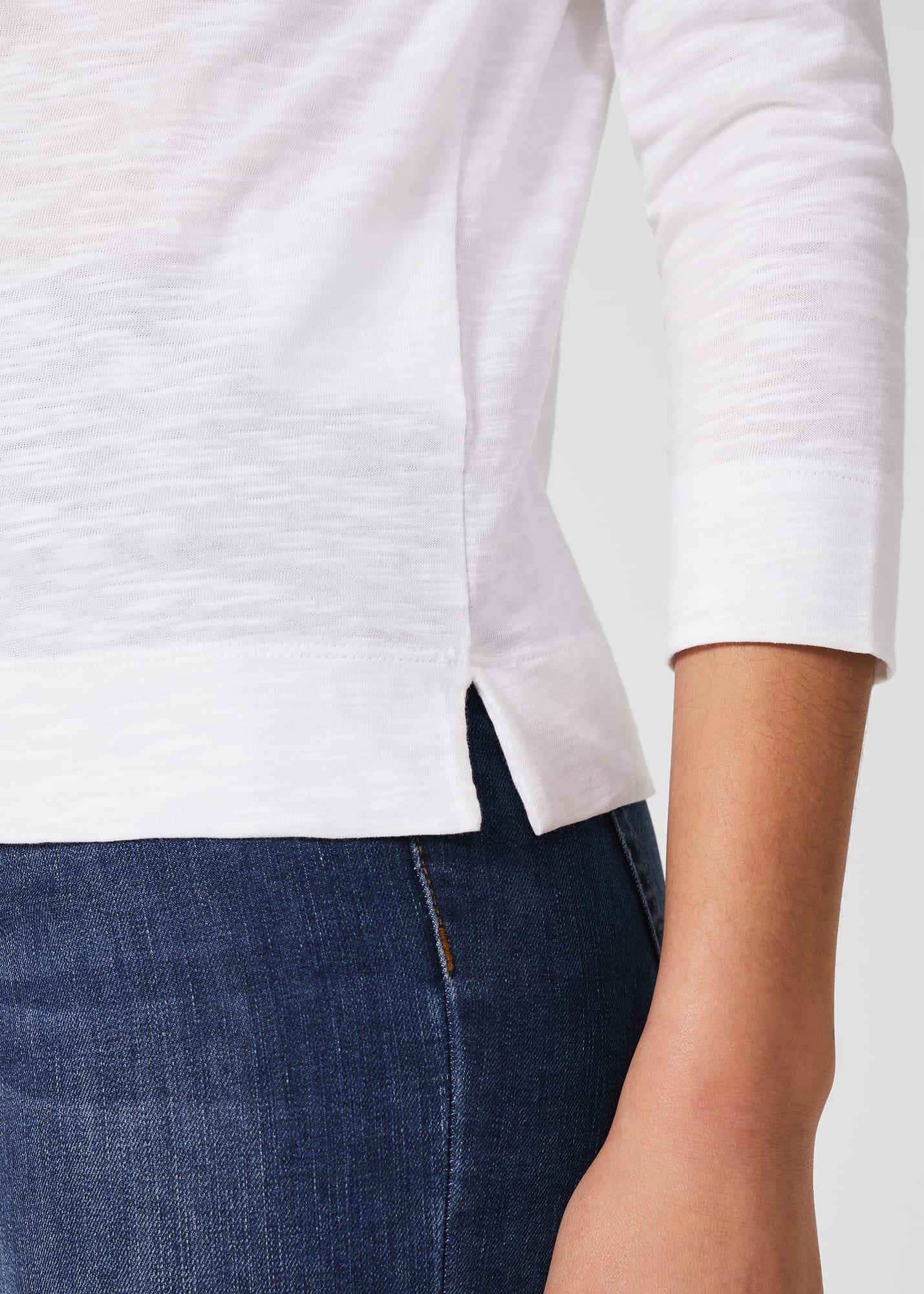 Avia Cotton Slub T-Shirt, White, hi-res