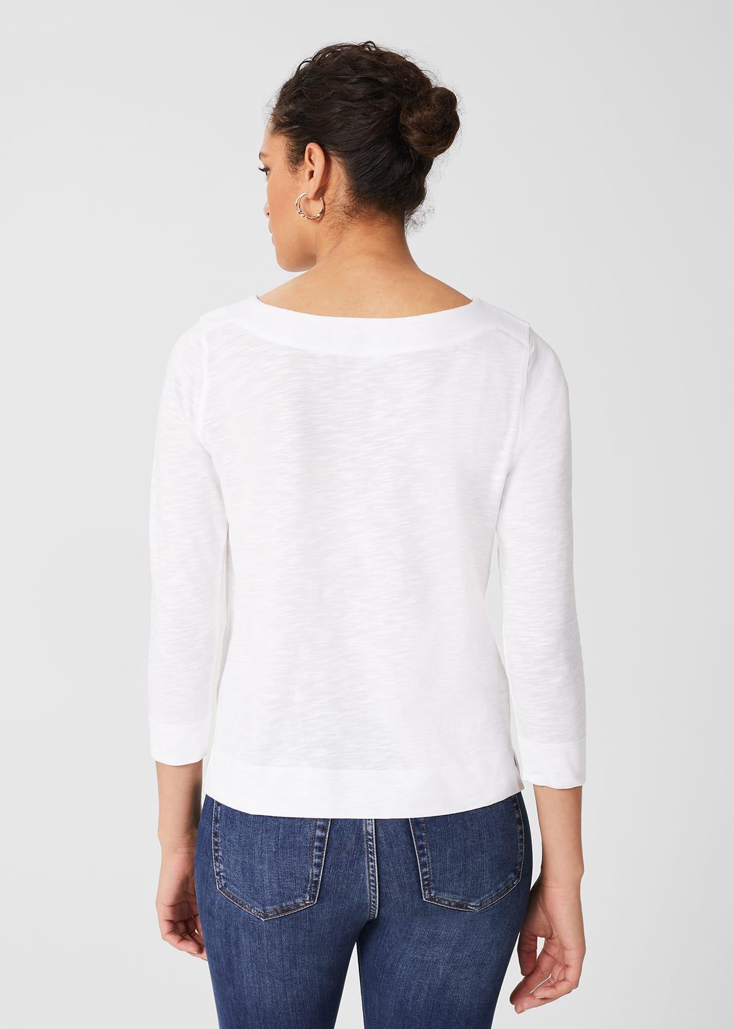 Avia Cotton Slub T-Shirt, White, hi-res