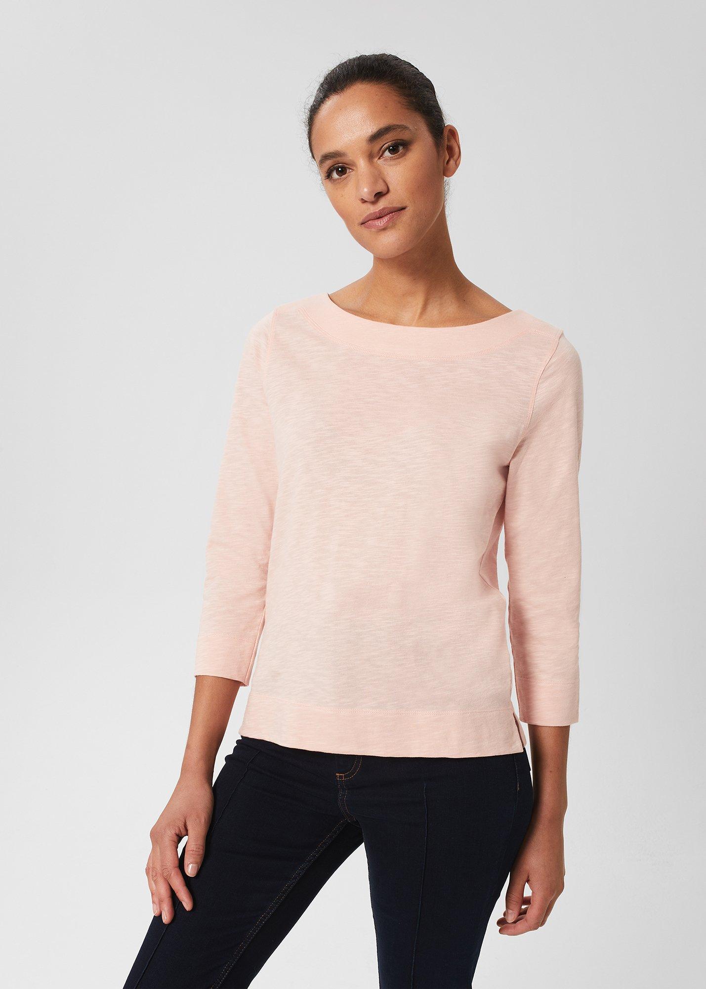 Avia Cotton Slub T-Shirt , Spring Pink, hi-res