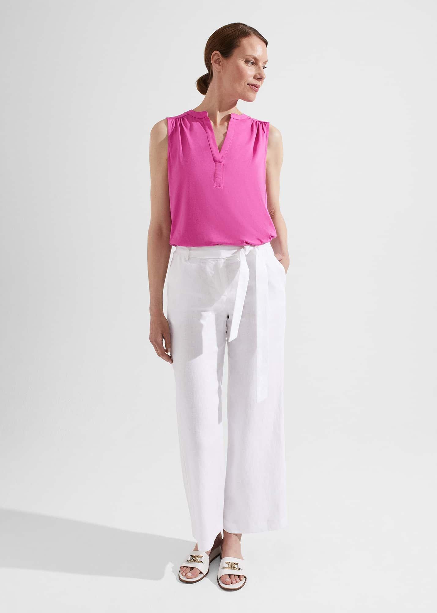 Nadine Top, Fuchsia Pink, hi-res