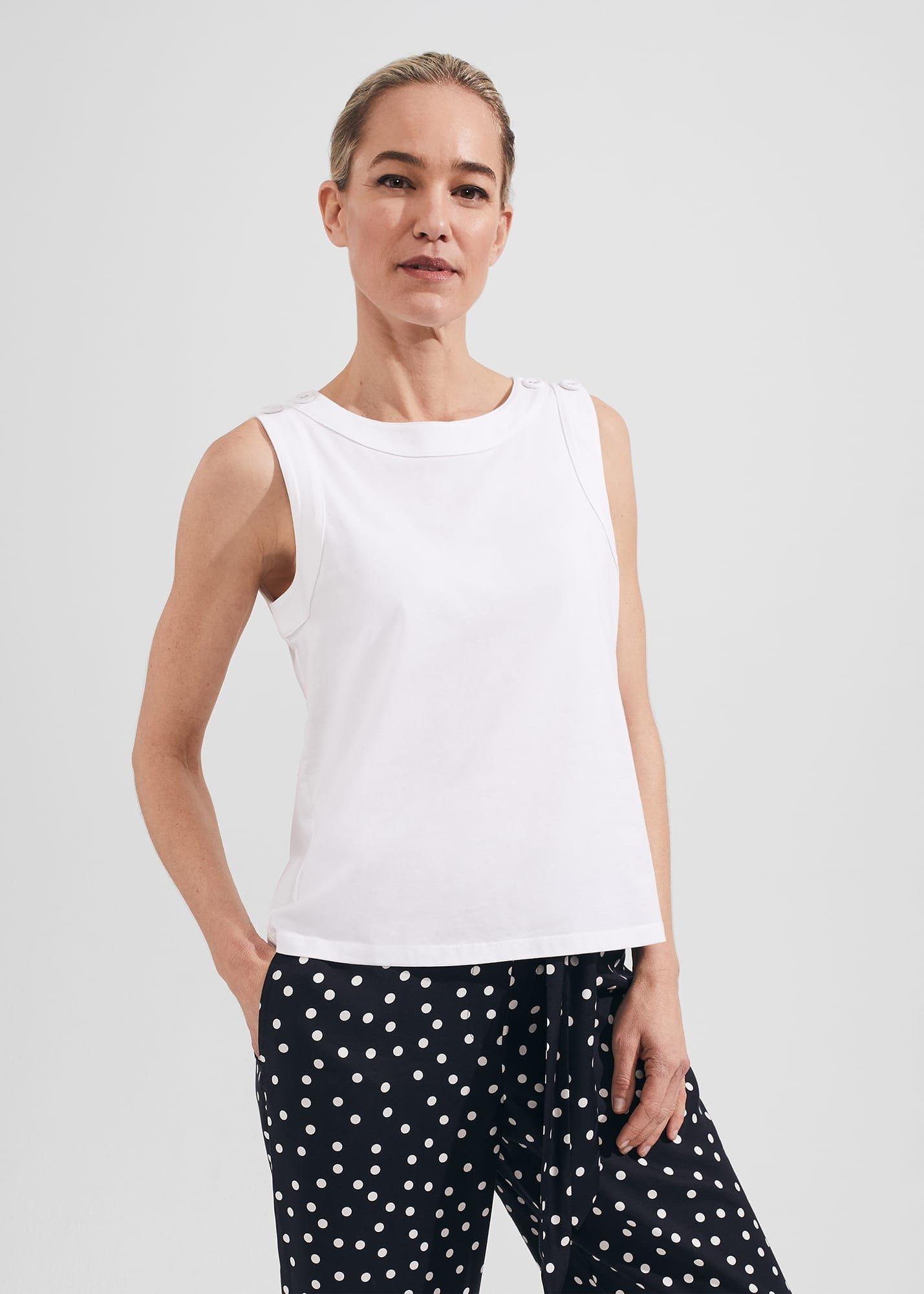 Maddy Cotton Sleeveless Top