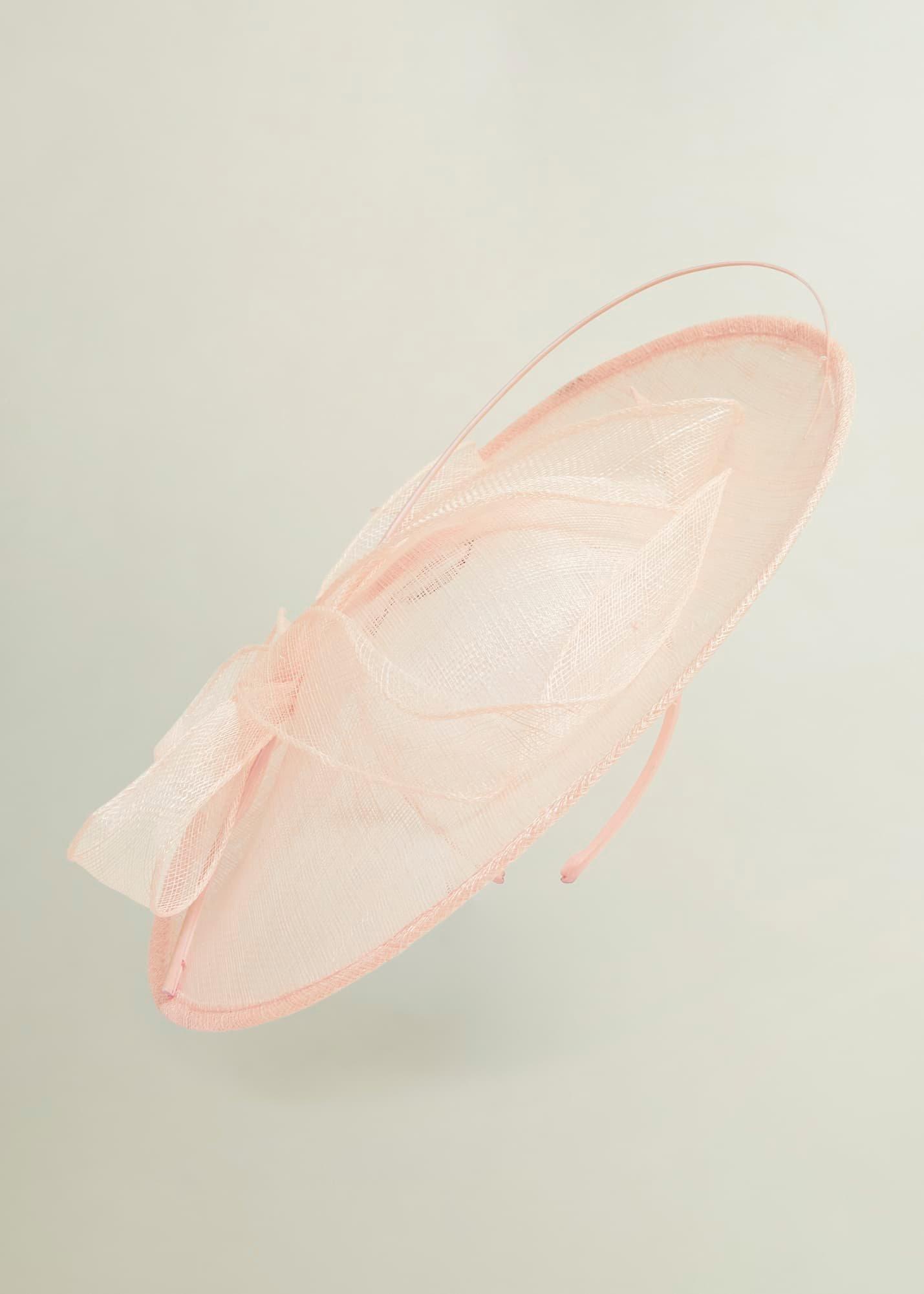 Ottilie Fascinator, Pale Pink, hi-res