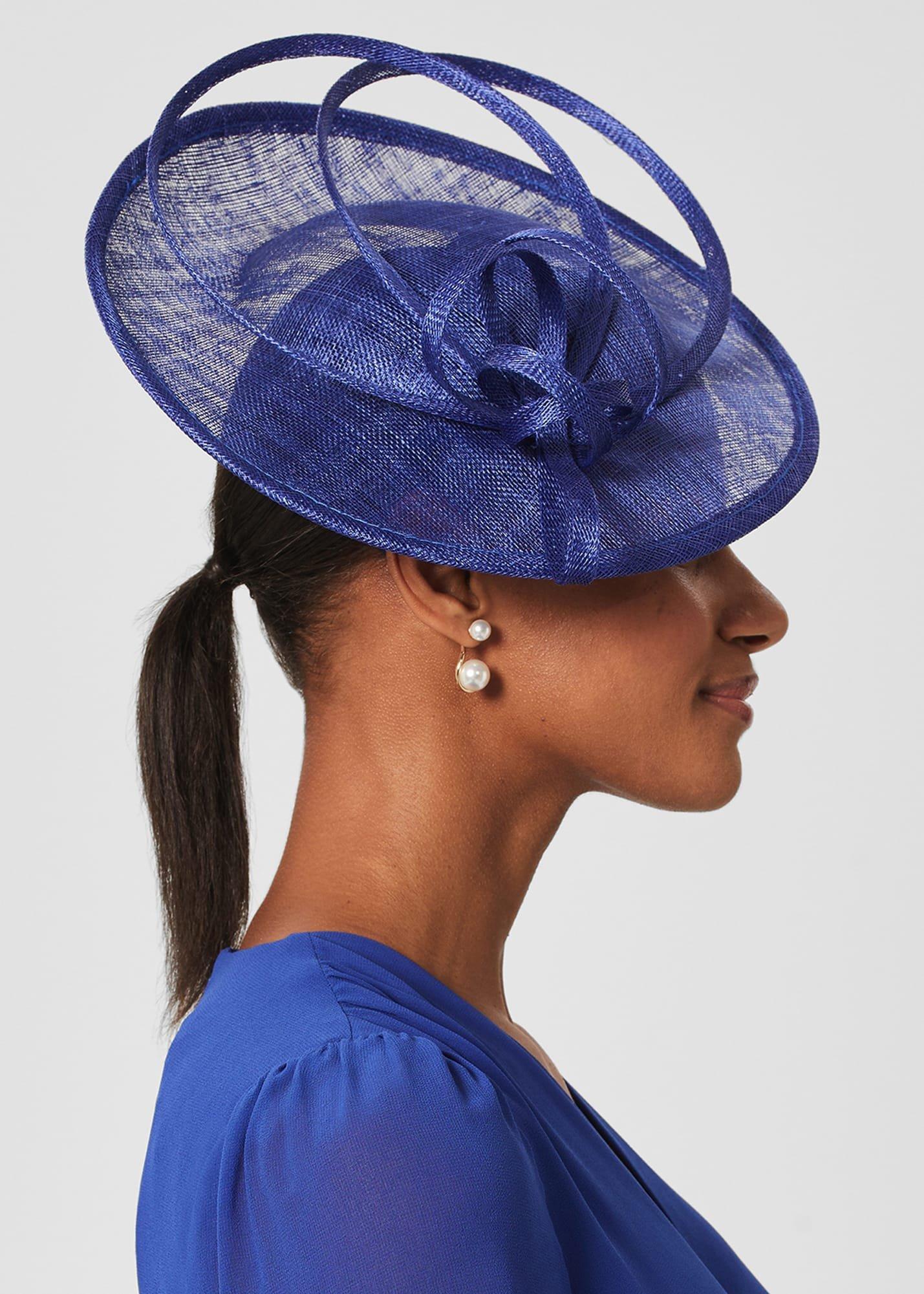 Shona Fascinator, Cobalt, hi-res
