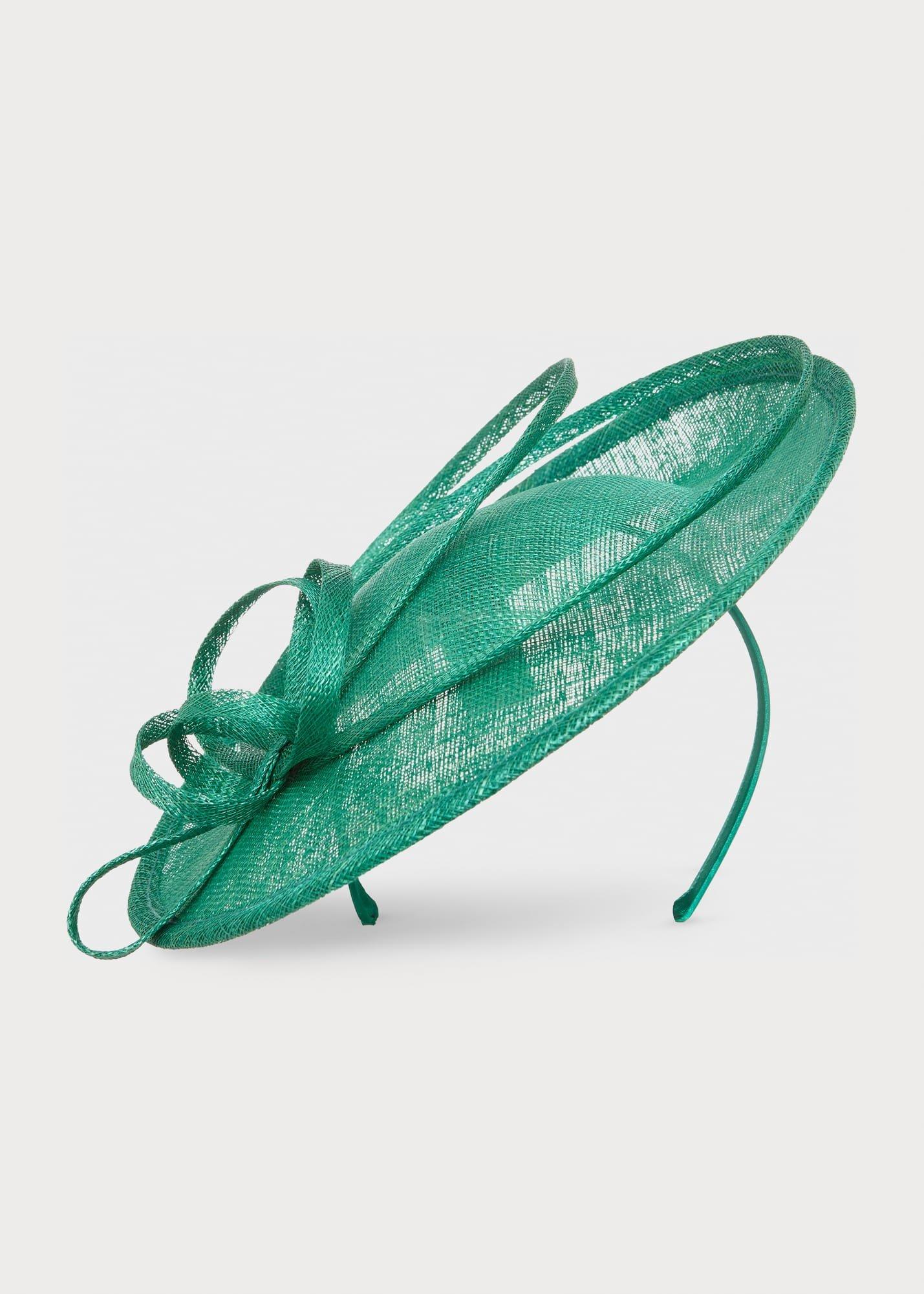 Shona Fascinator, Green, hi-res