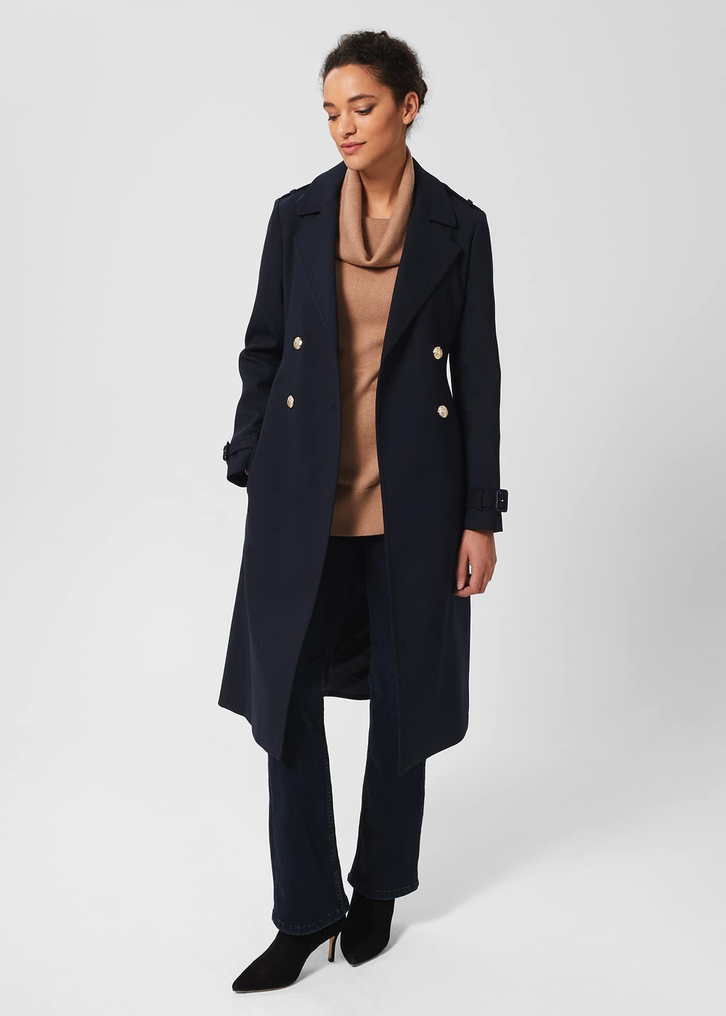 Isabelle Trench, Navy, hi-res