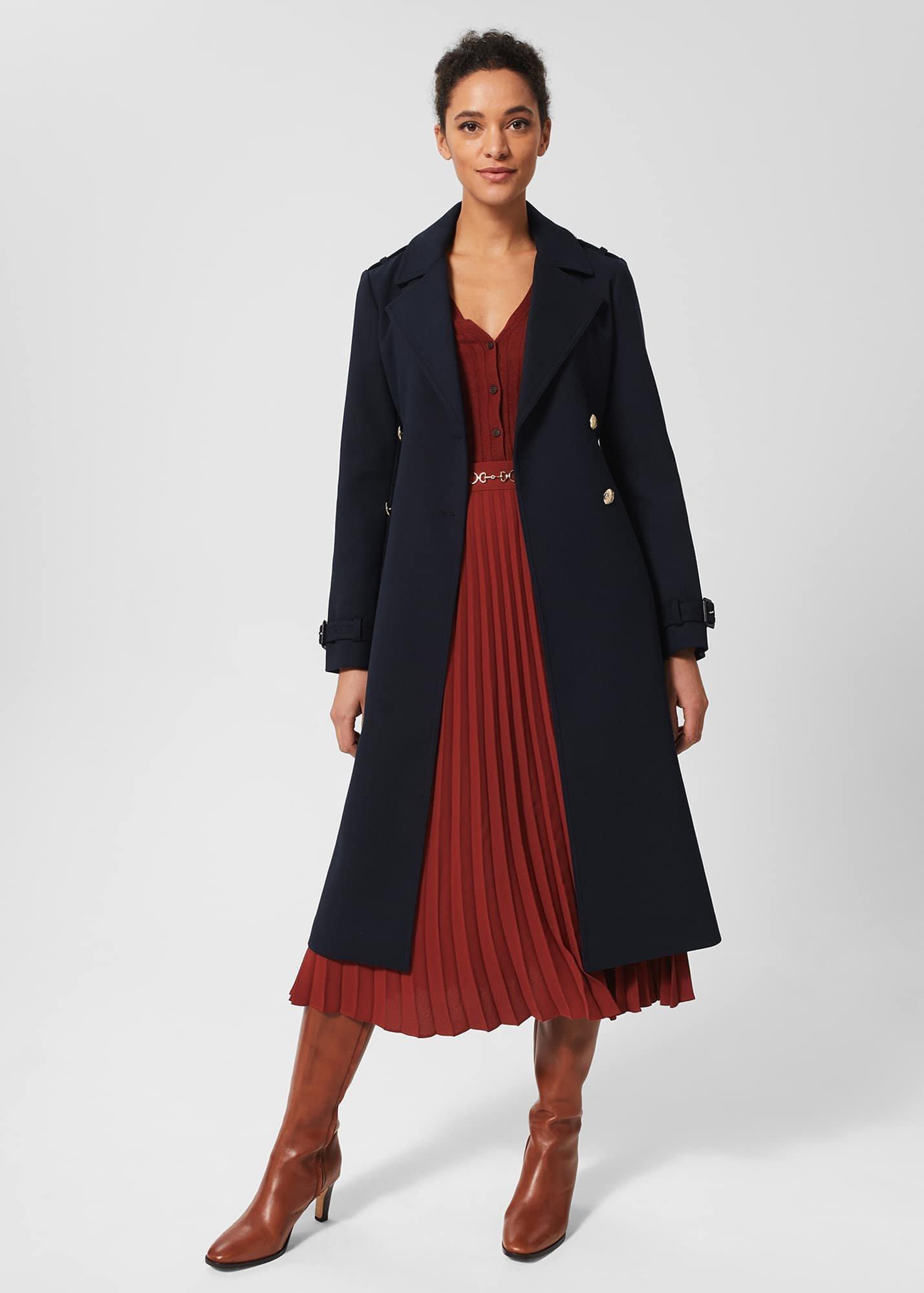 Isabelle Trench, Navy, hi-res