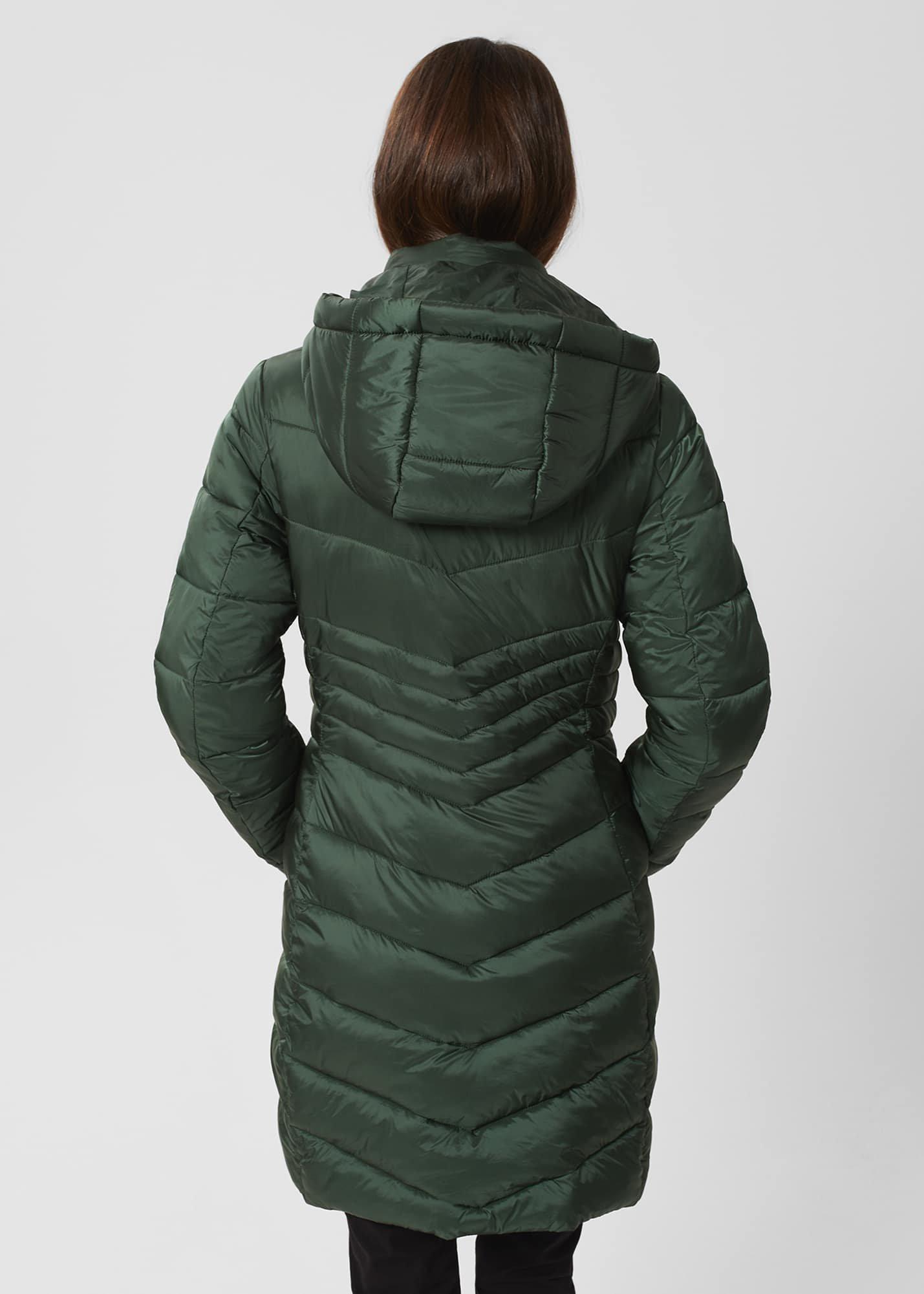 Nessie Puffer Coat, Rich Sage Green, hi-res