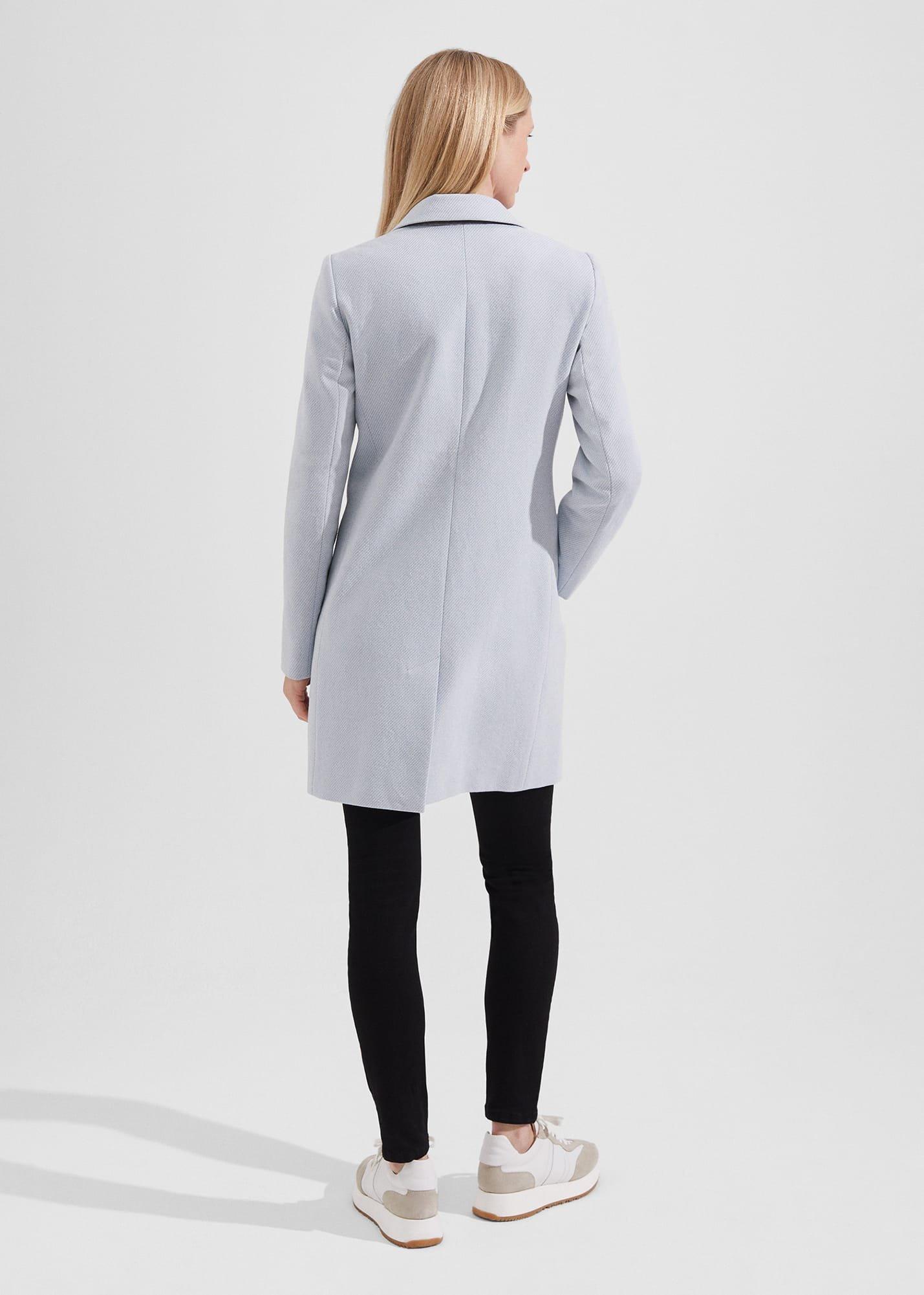 Camellia Coat, Pale Blue, hi-res