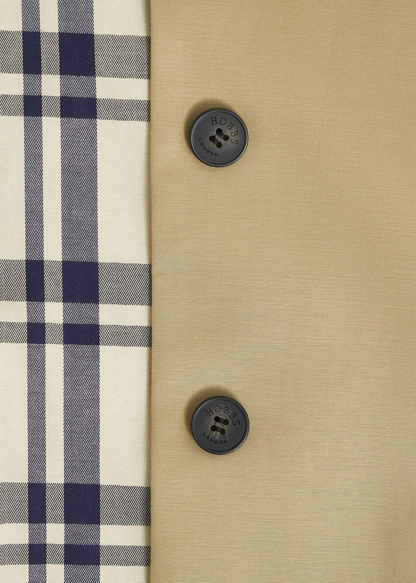 Vivienne Shower Resistant Trench Coat, Fawn Beige, hi-res