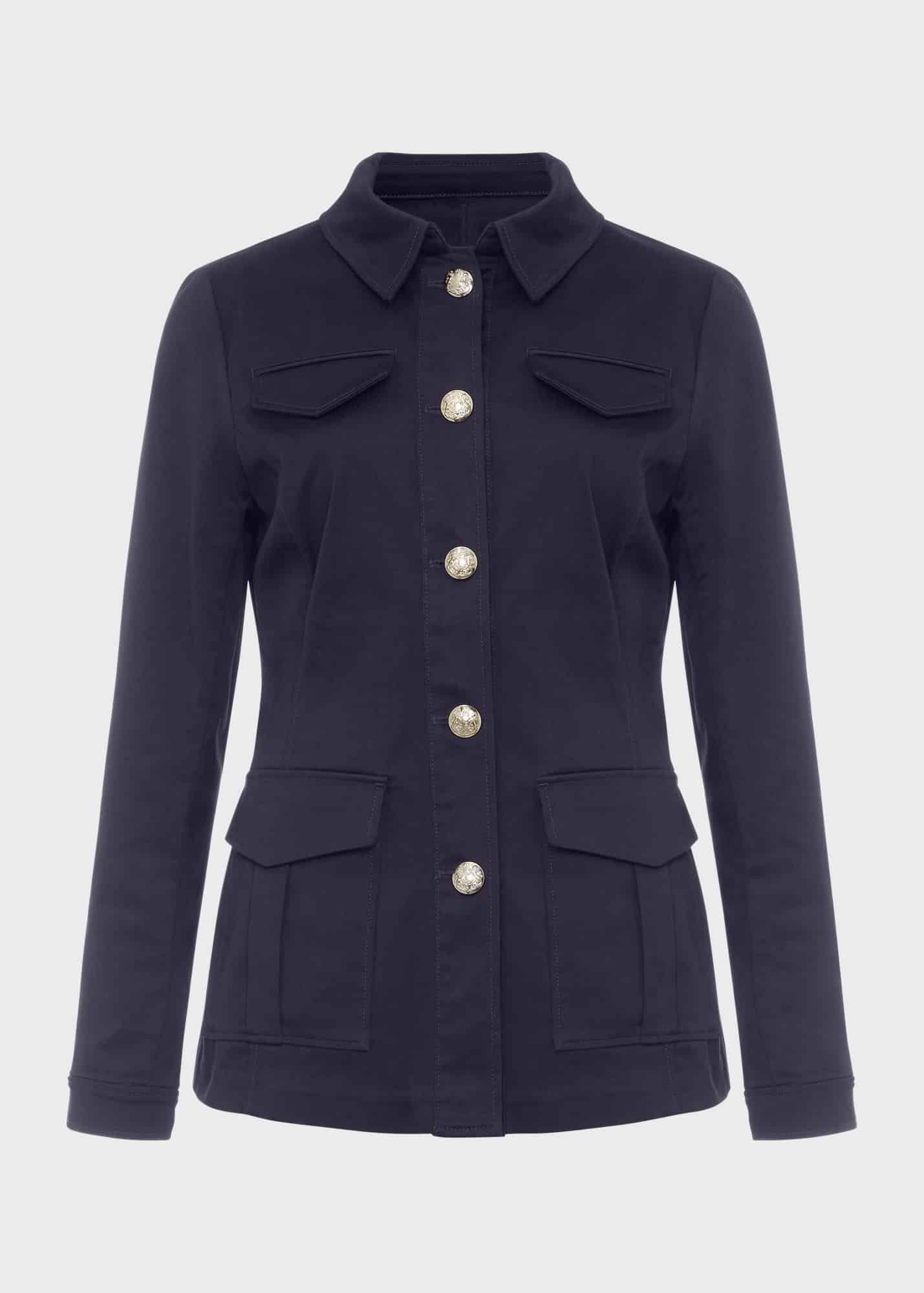 Farrah Jacket, Navy, hi-res