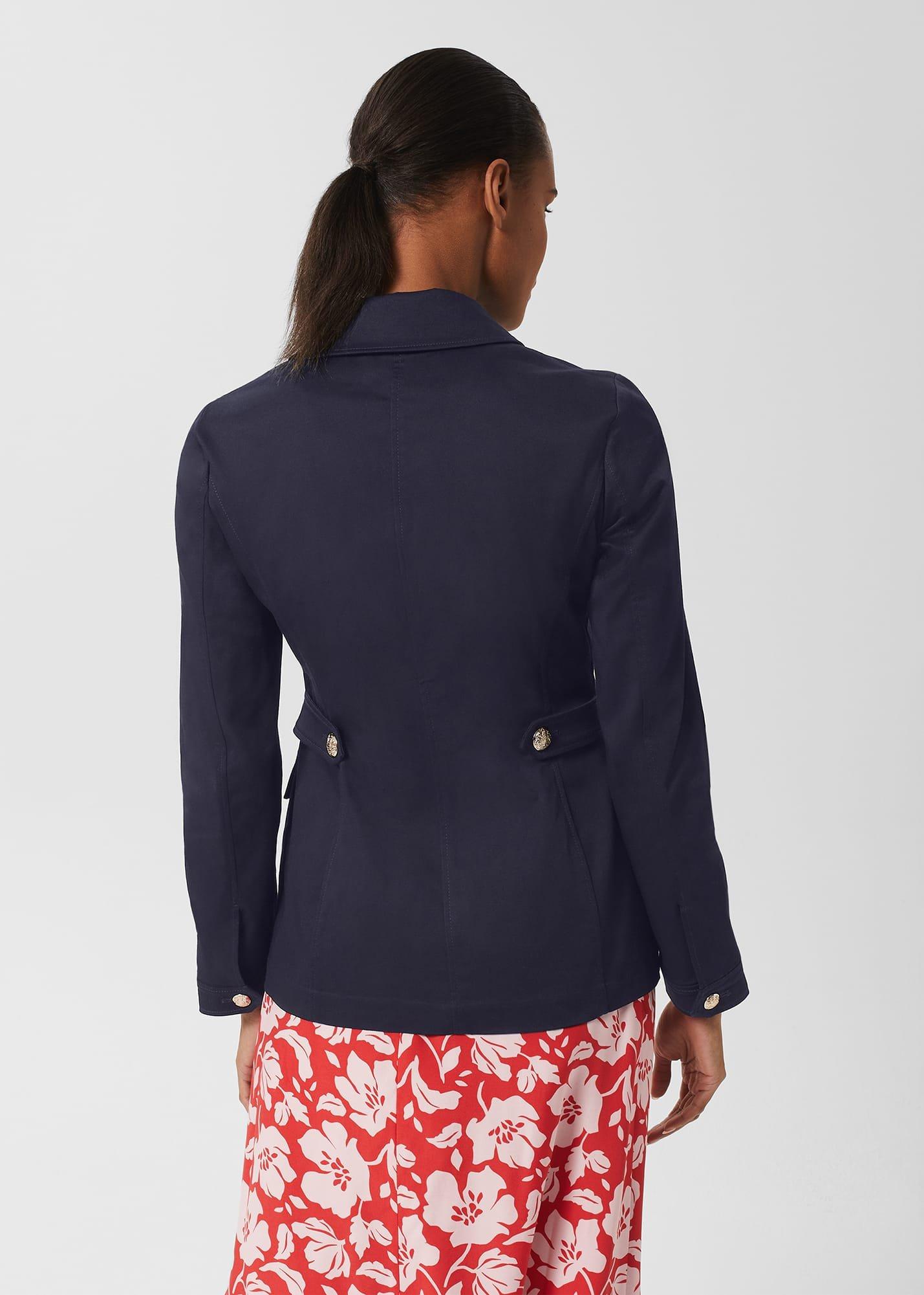 Farrah Jacket, Navy, hi-res