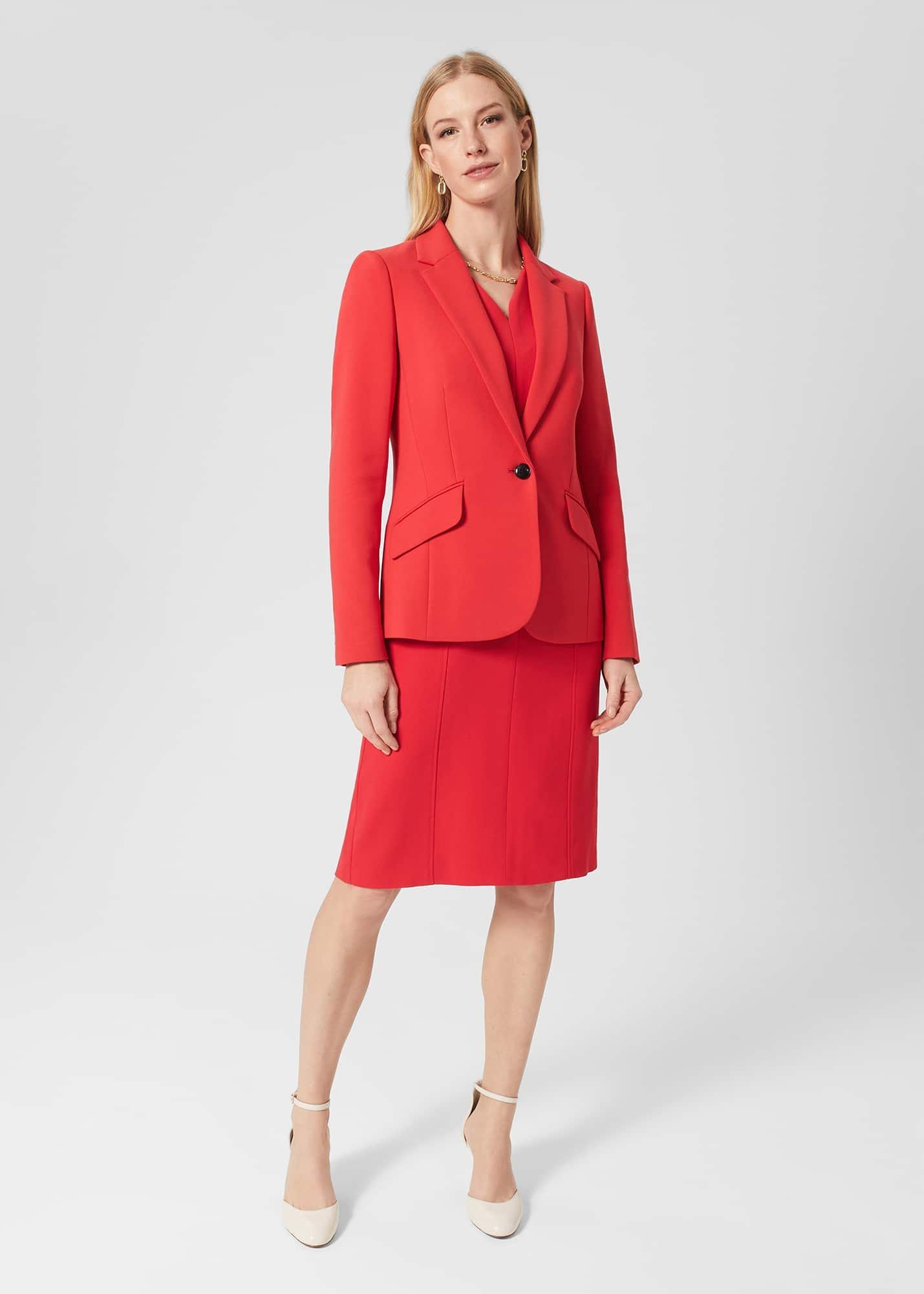 Suki Jacket, Flame Red, hi-res