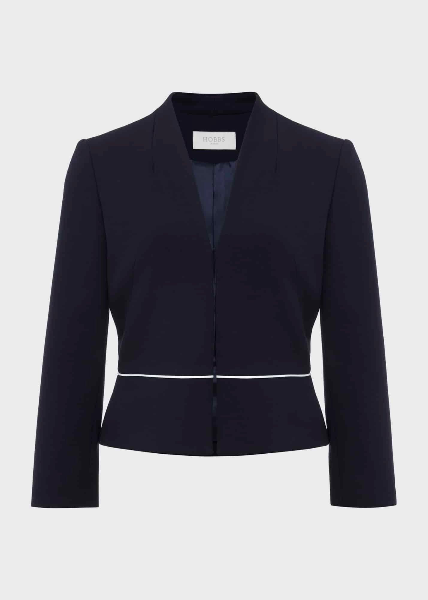 Alexandra Jacket, Navy Ivory, hi-res