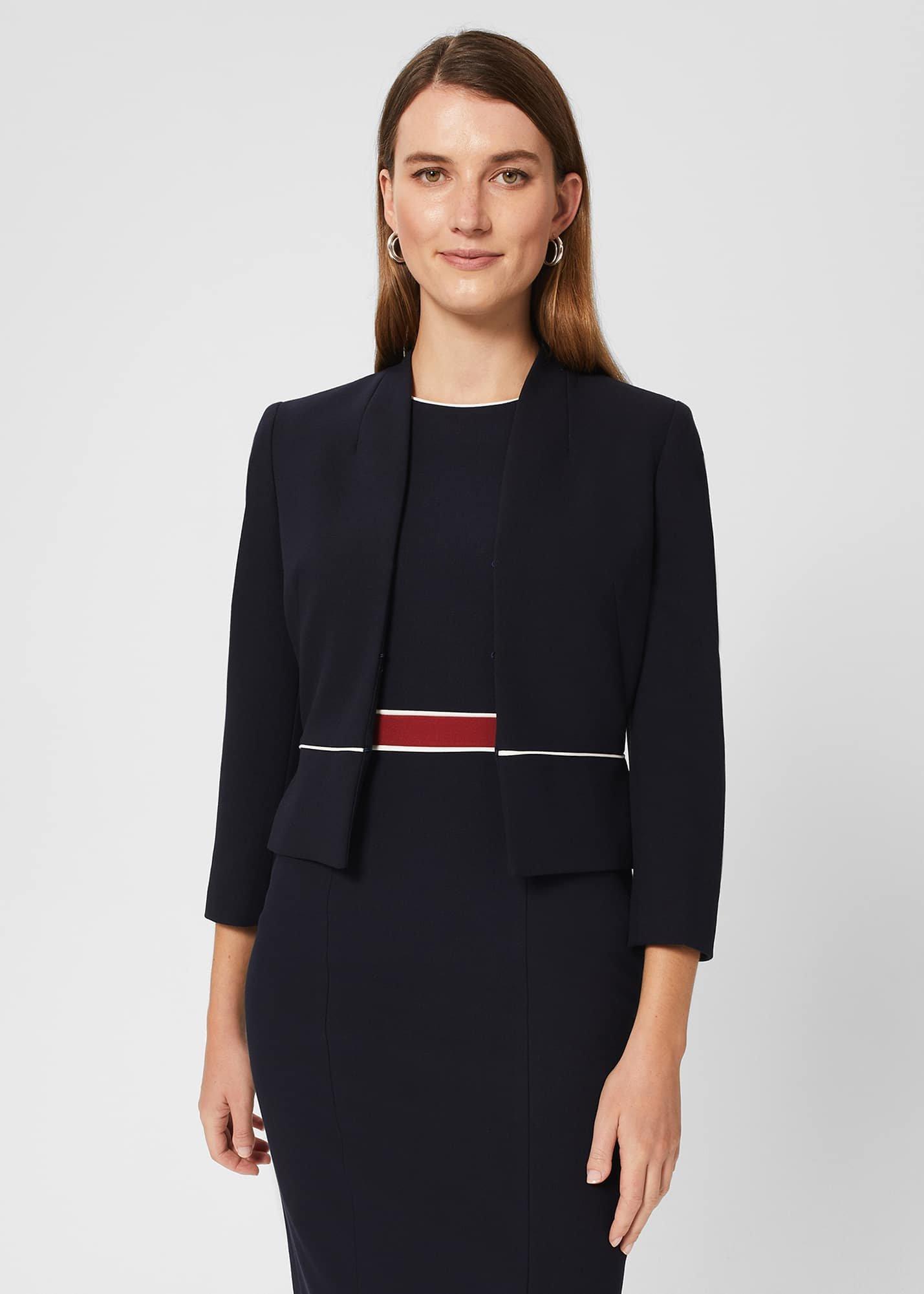 Alexandra Jacket, Navy Ivory, hi-res