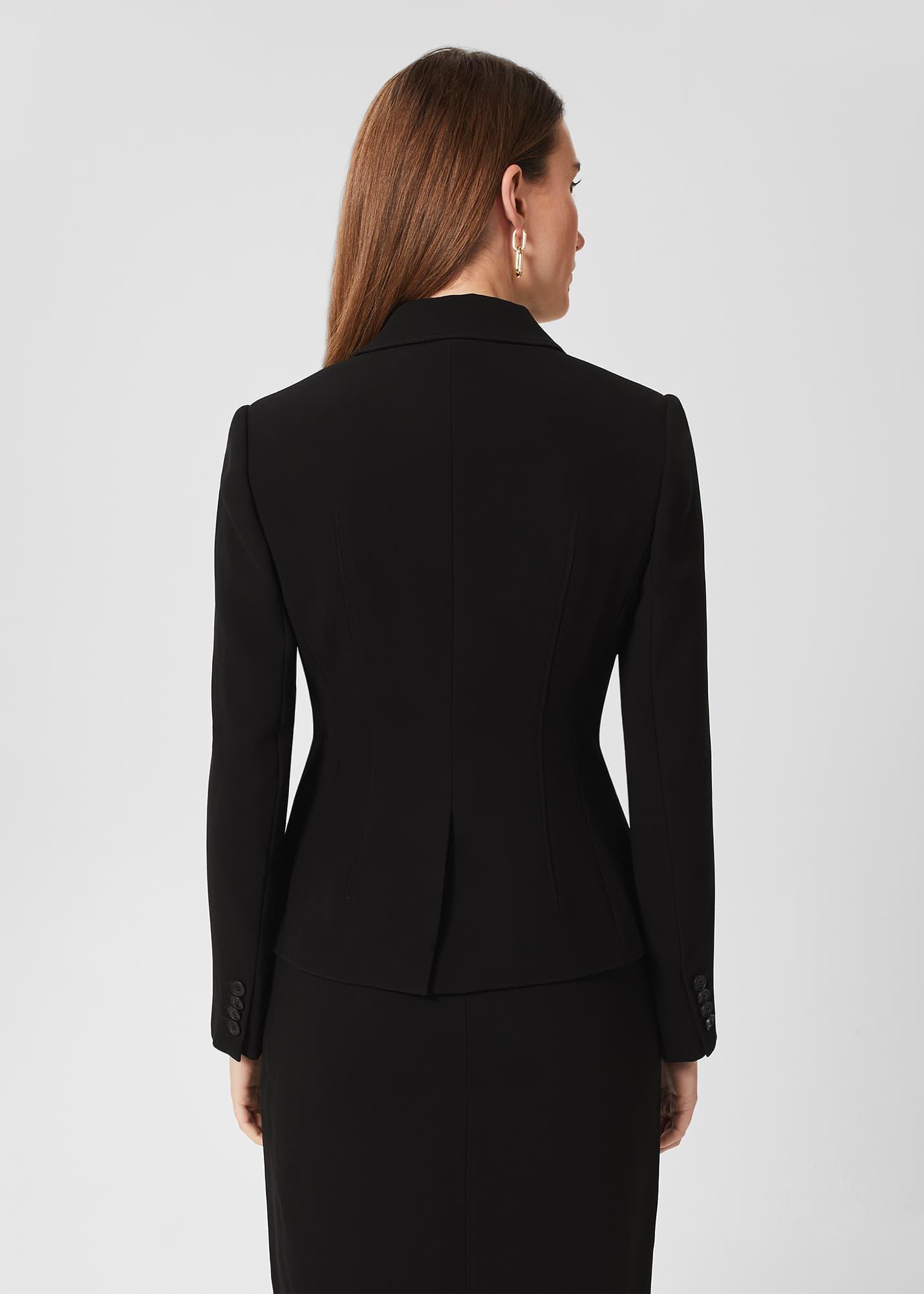Petite Mel Jacket, Black, hi-res