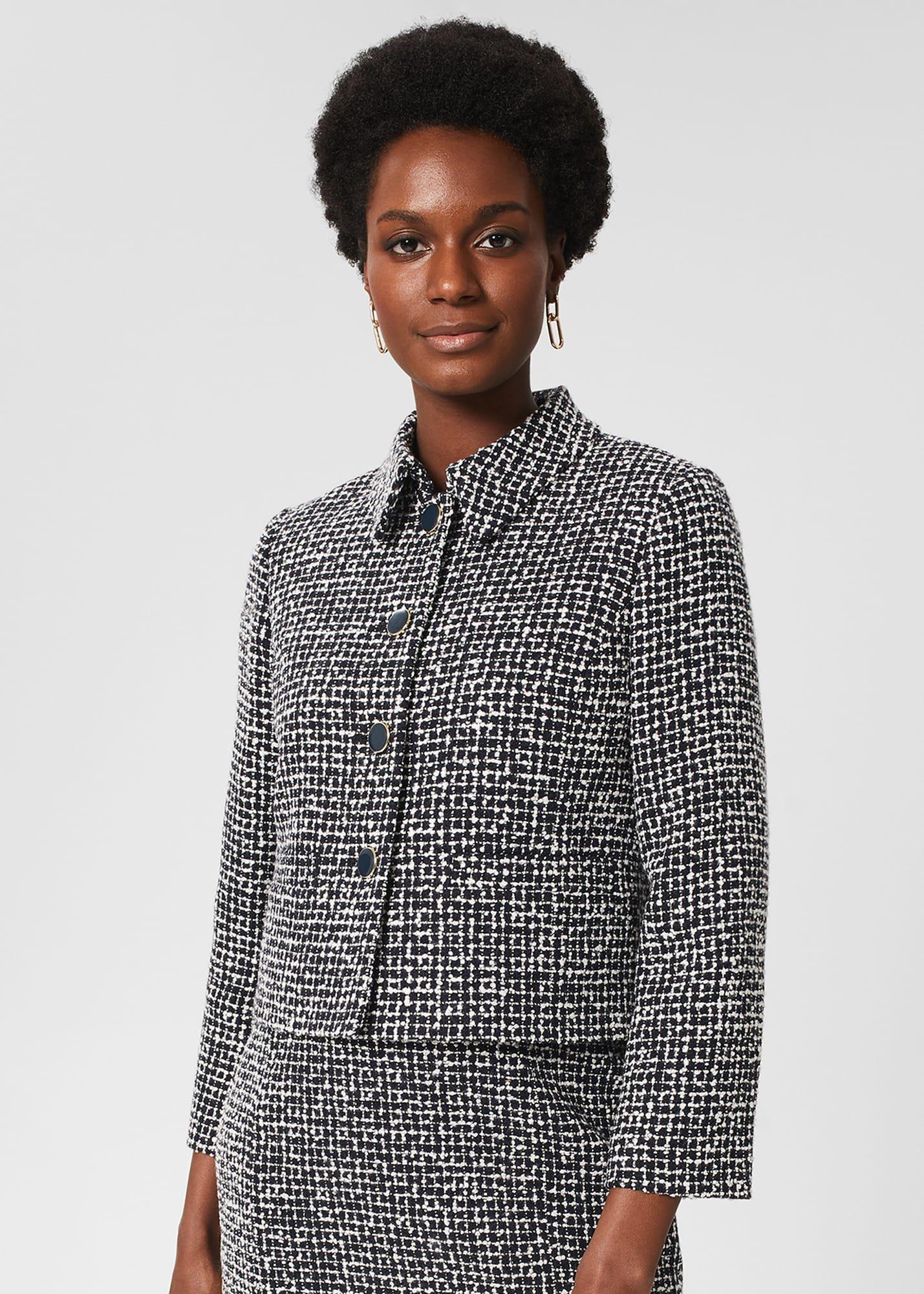 Gina Jacket, Navy Ivory, hi-res