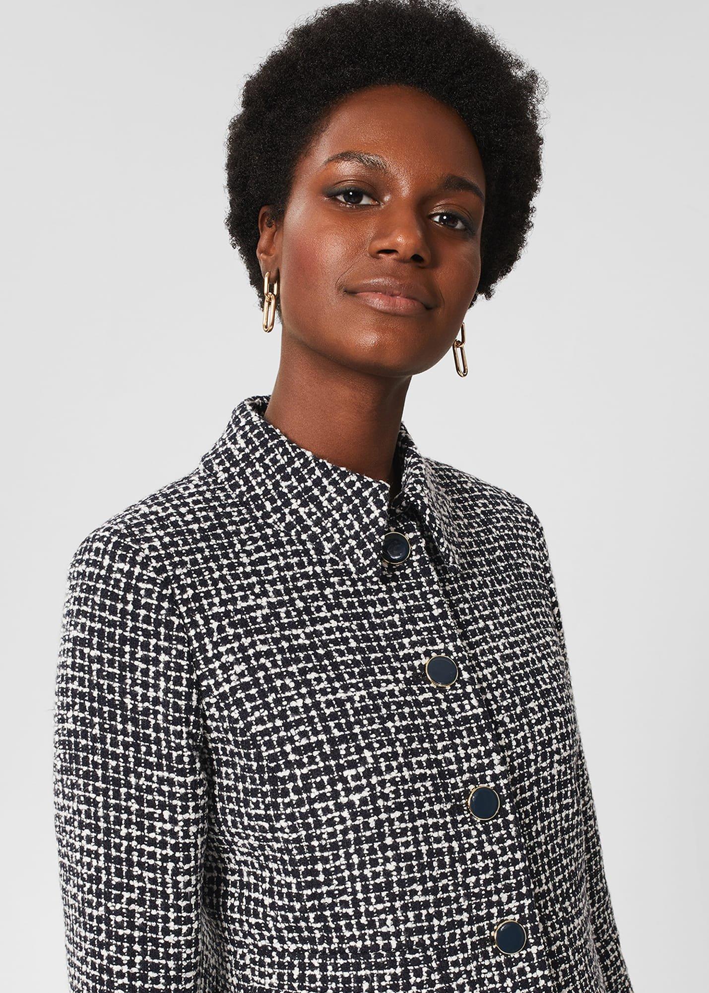 Gina Jacket, Navy Ivory, hi-res