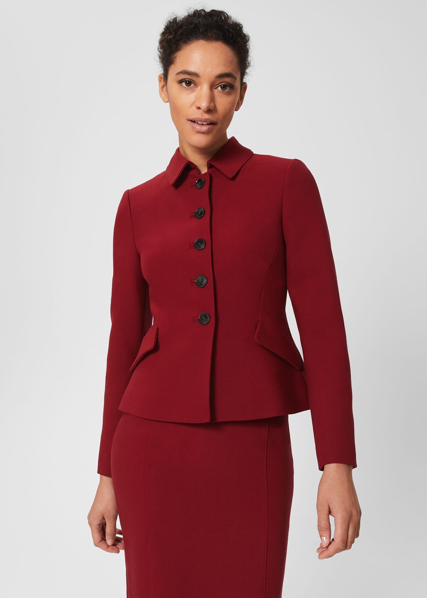 Becky Jacket, Rhubarb Red, hi-res