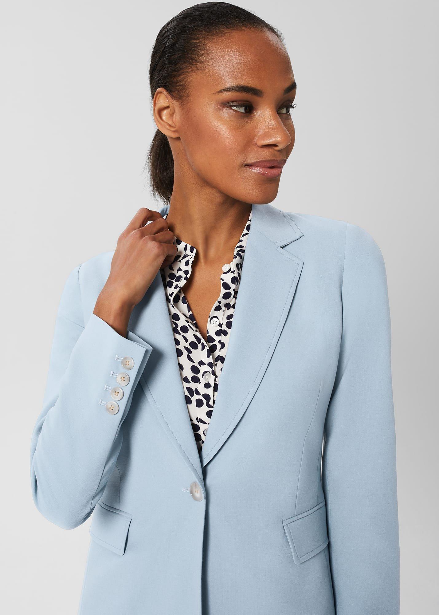 Cassia Jacket, Dusky Blue, hi-res
