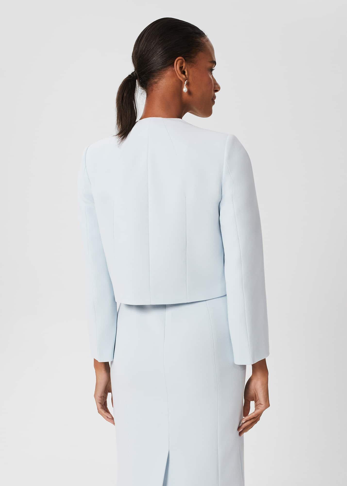 Petite Gabriele Jacket, Pale Blue, hi-res