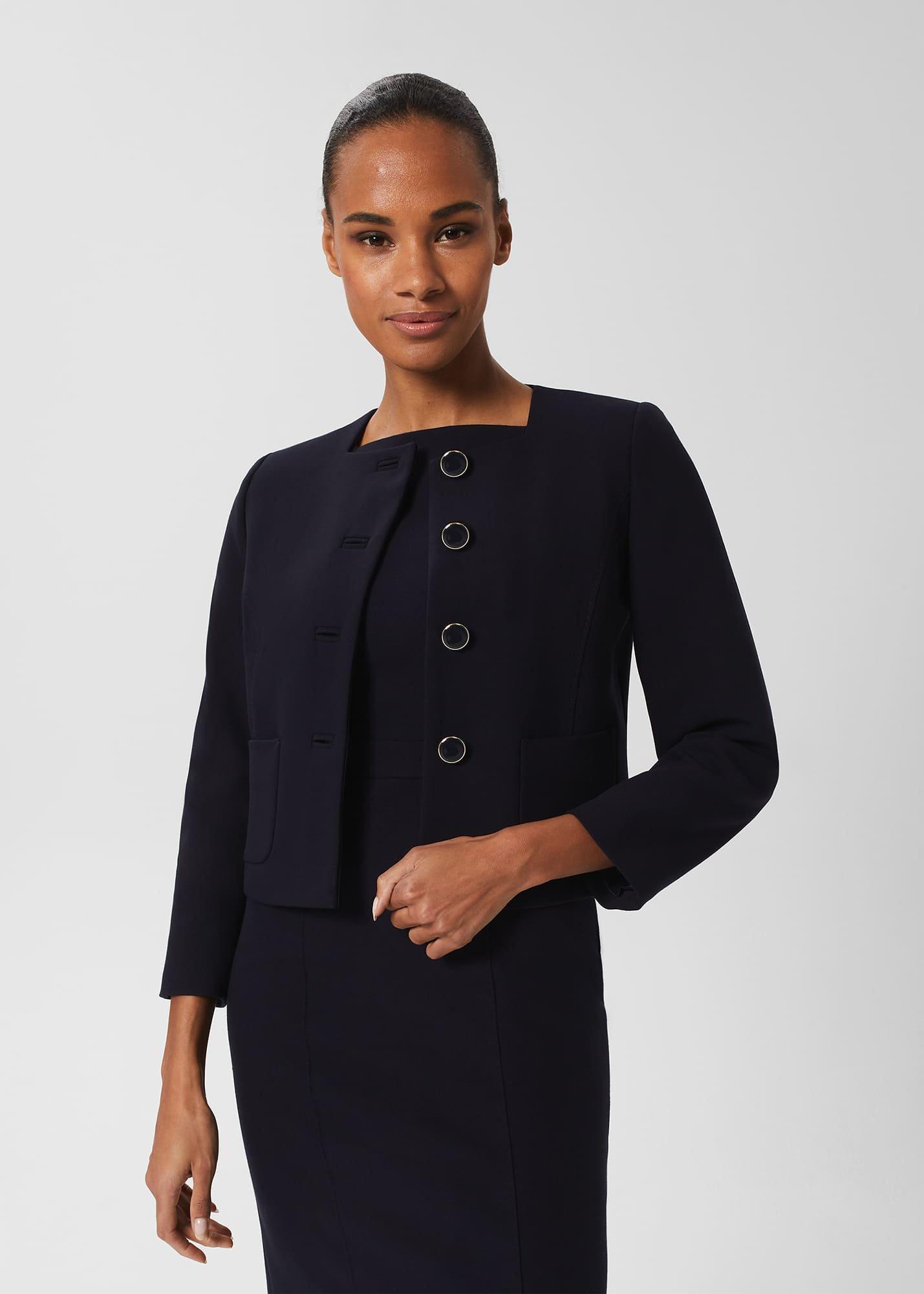 Georgie Jacket, Navy, hi-res