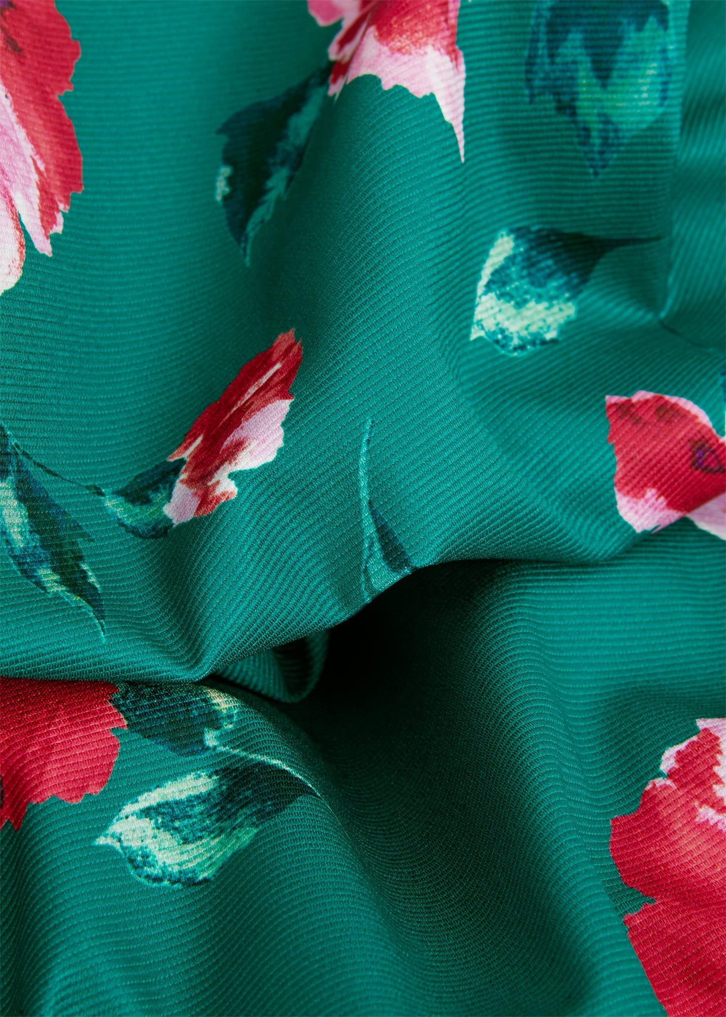 Moira Floral Shift Dress, Green Multi, hi-res