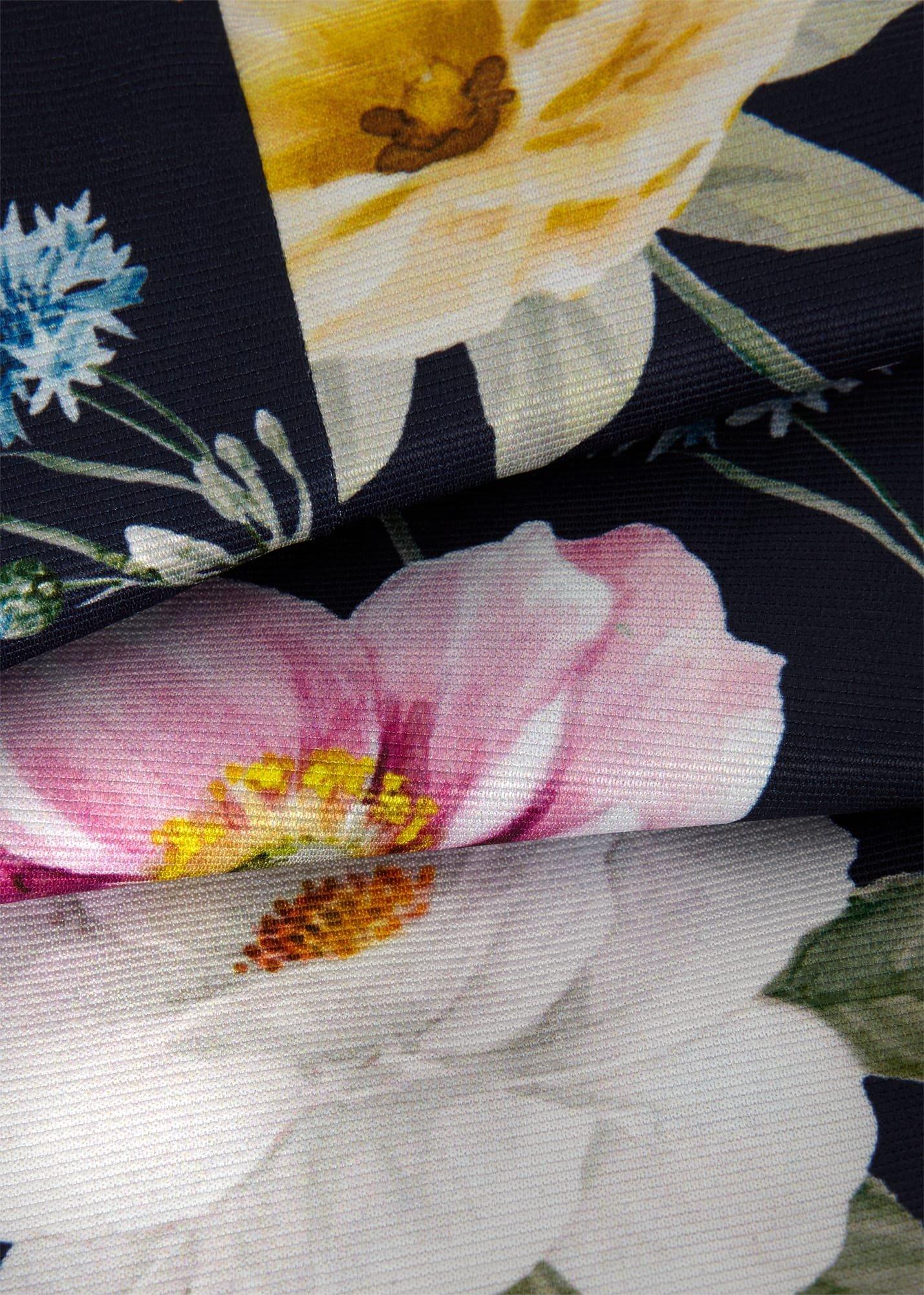 Moira Floral Shift Dress, Navy Blue Multi, hi-res