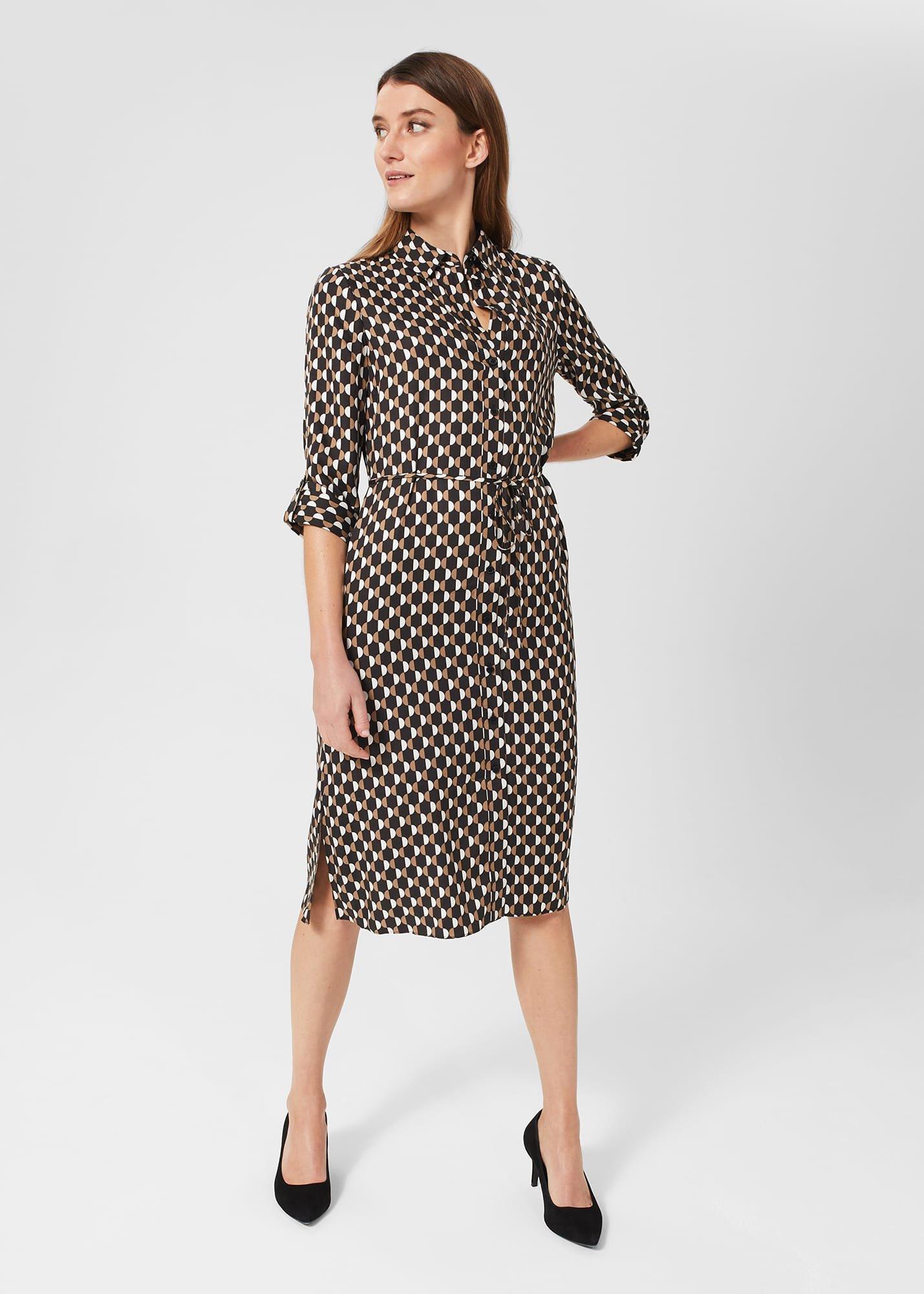 Cali Dress, Black Multi, hi-res