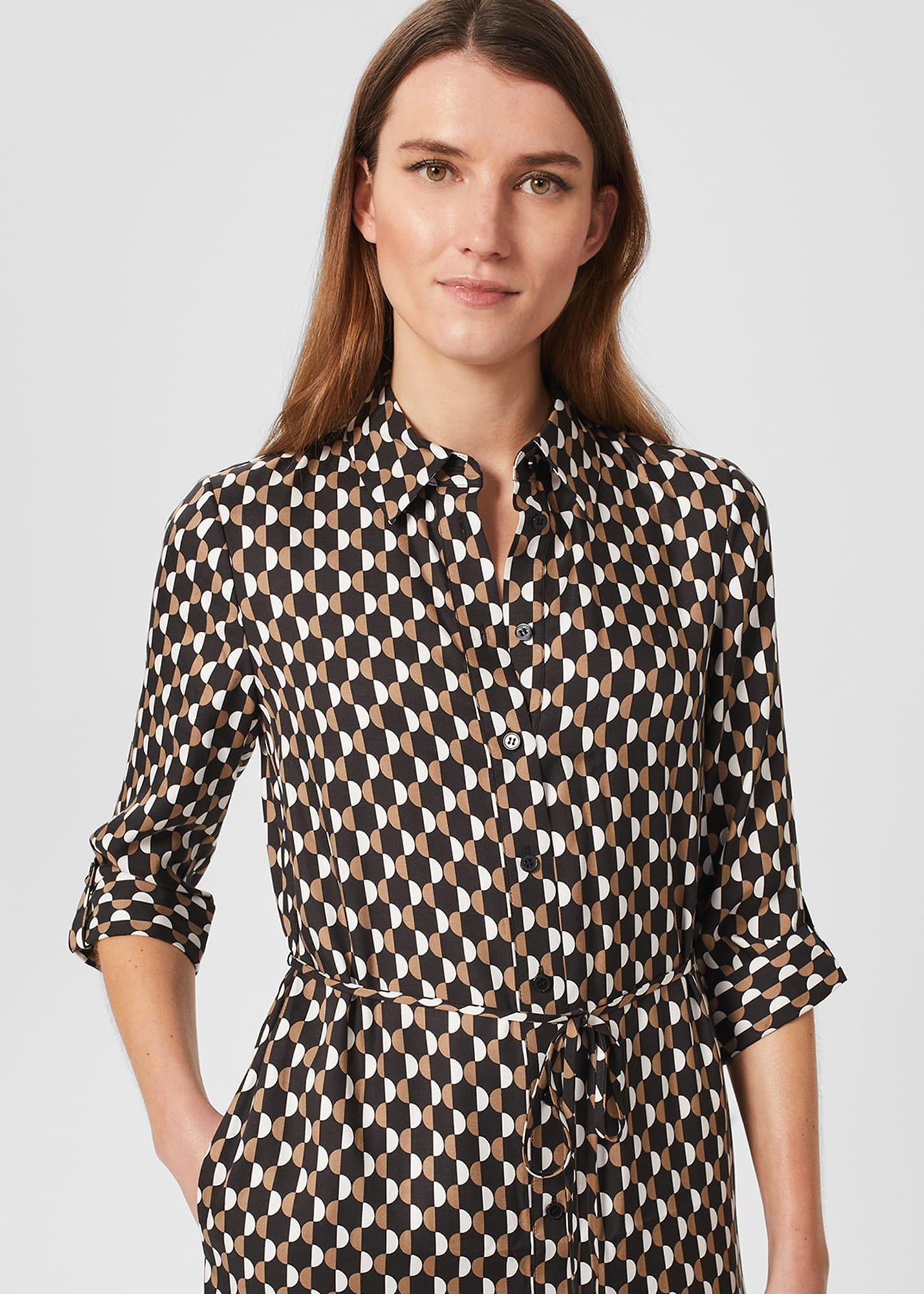 Cali Dress, Black Multi, hi-res