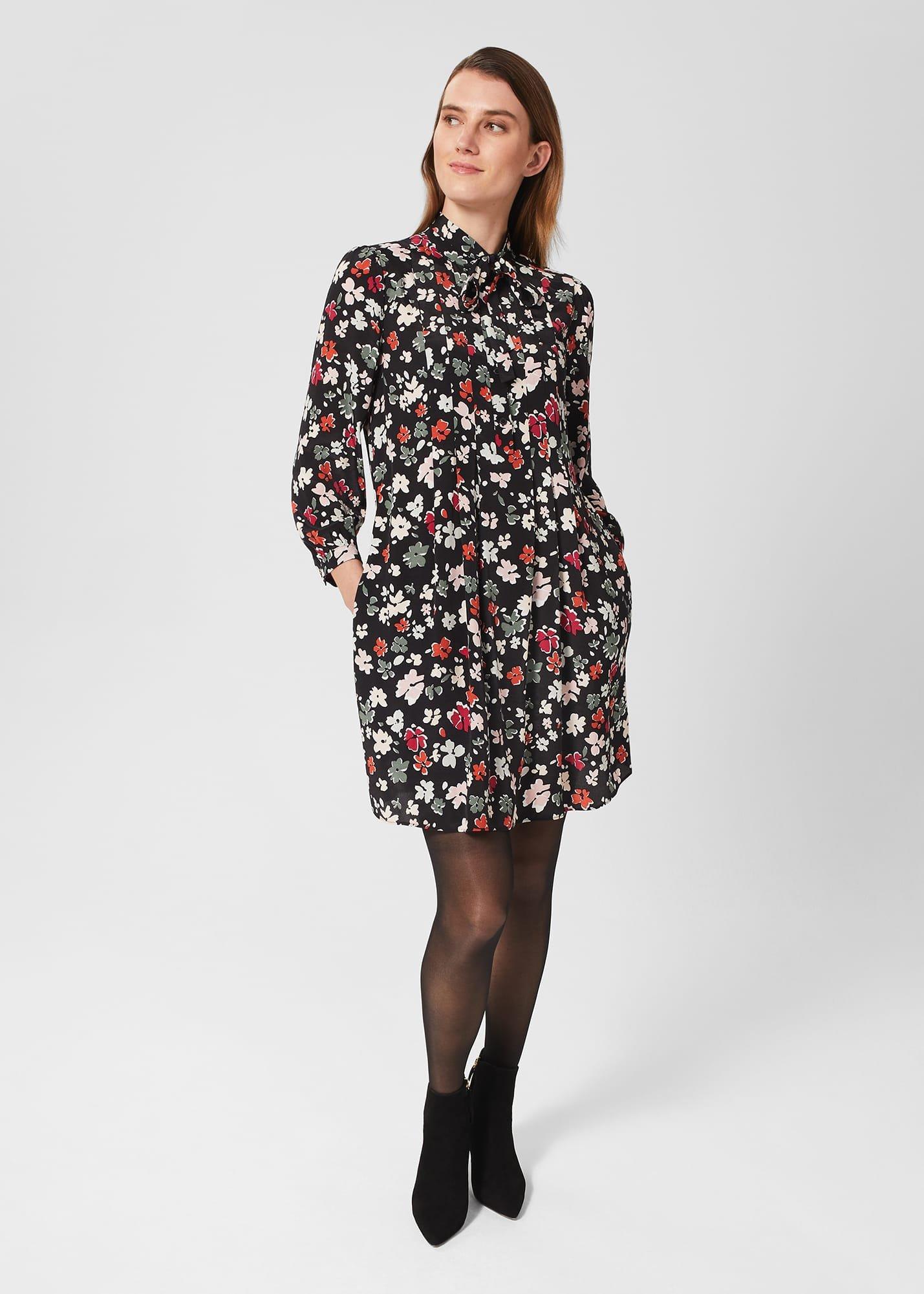 Seren Dress, Black Multi, hi-res