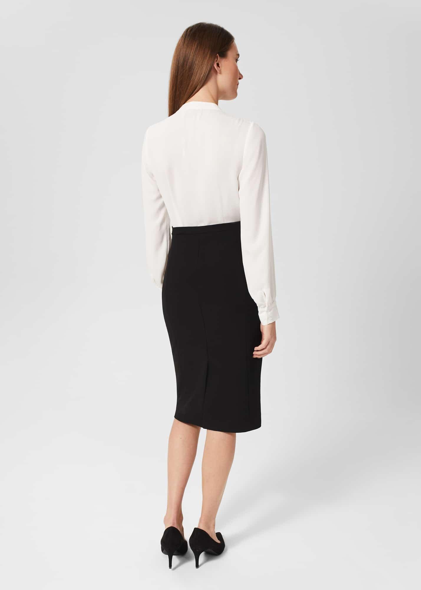 Bella Dress, Ivory Black, hi-res