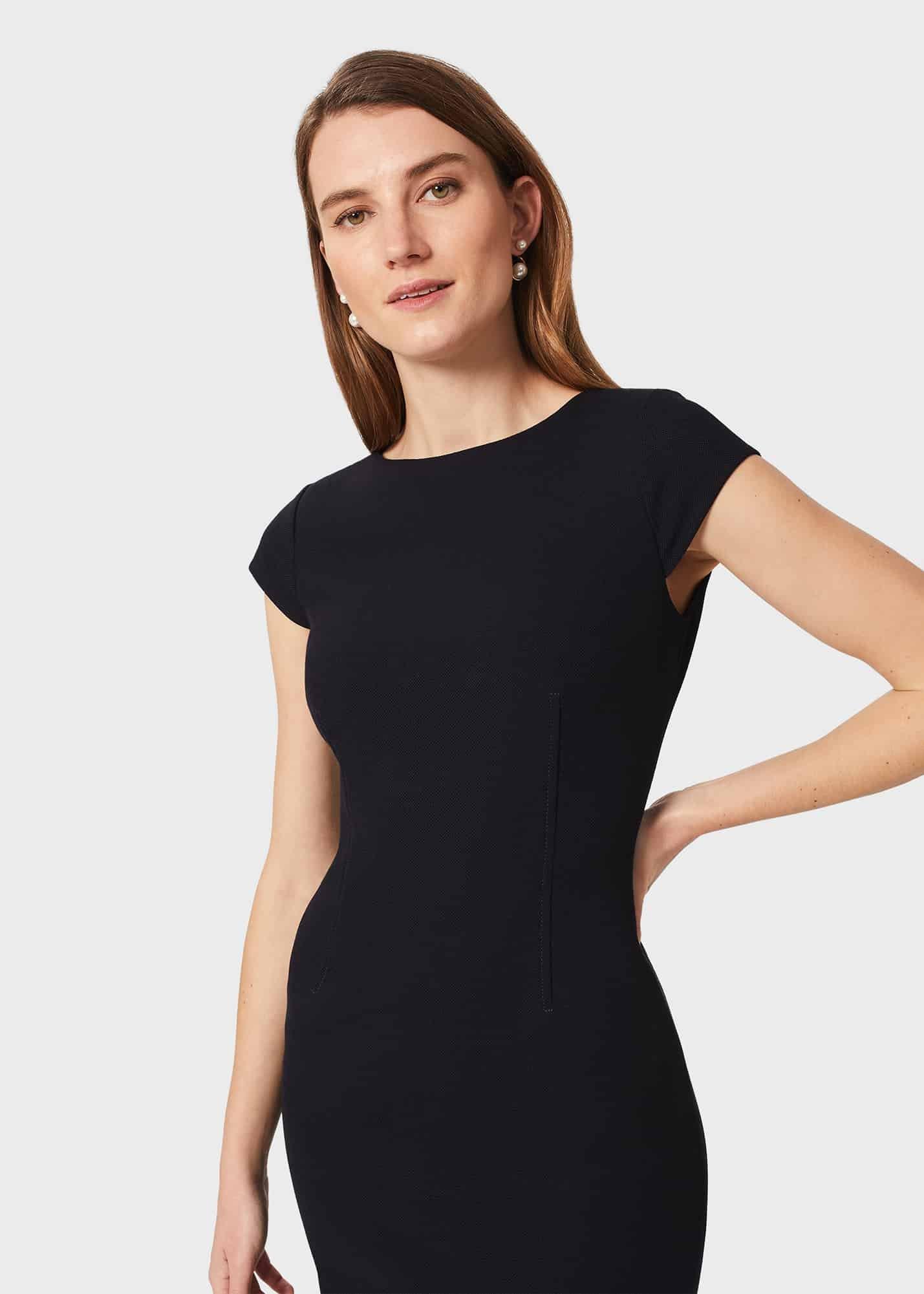 Mia Dress, Navy, hi-res
