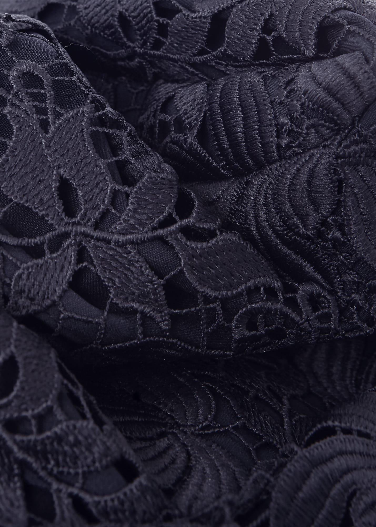 Larissa Lace Shift Dress, Midnight Navy, hi-res